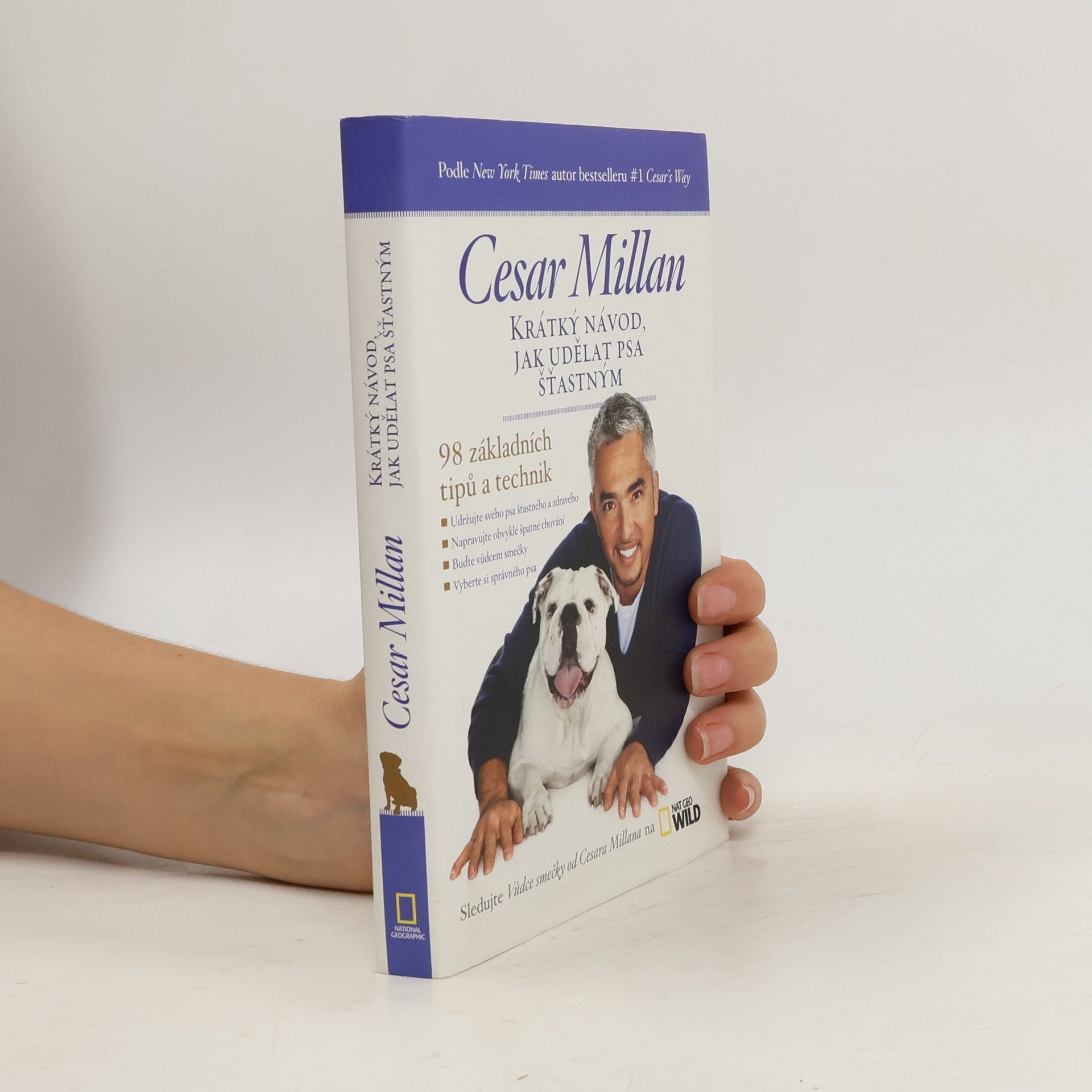 Cesar Millan Krátký návod, jak udělat psa šťastným : 98 základních tipů a technik