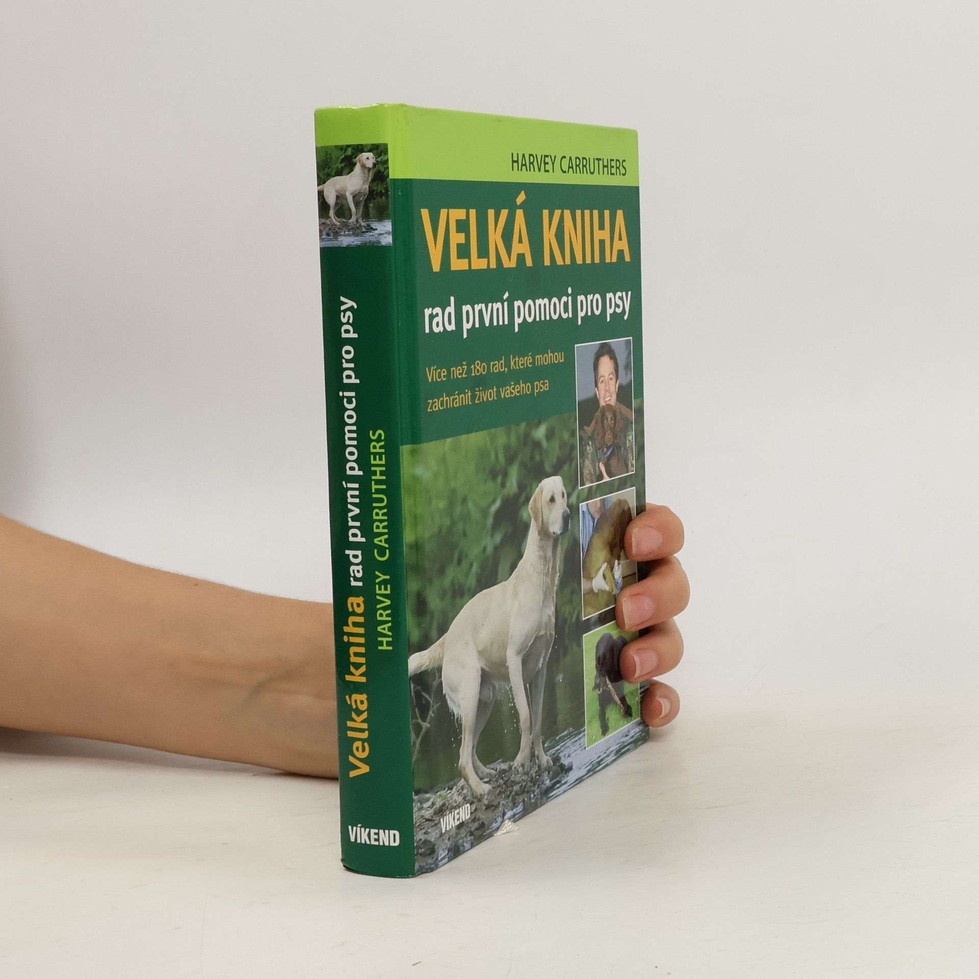 Velká kniha rad první pomoci pro psy