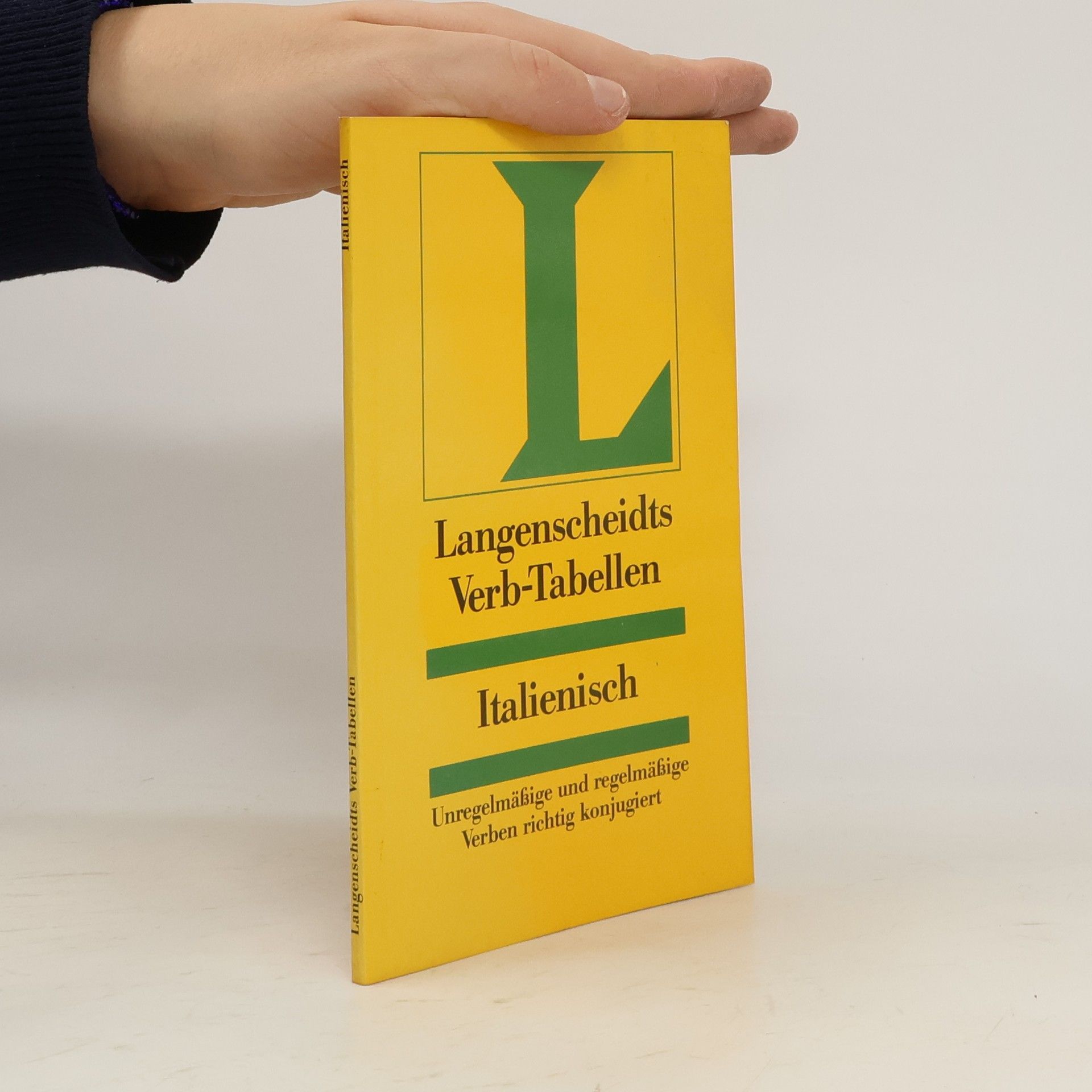 Langenscheidts Verb-Tabellen Italienisch