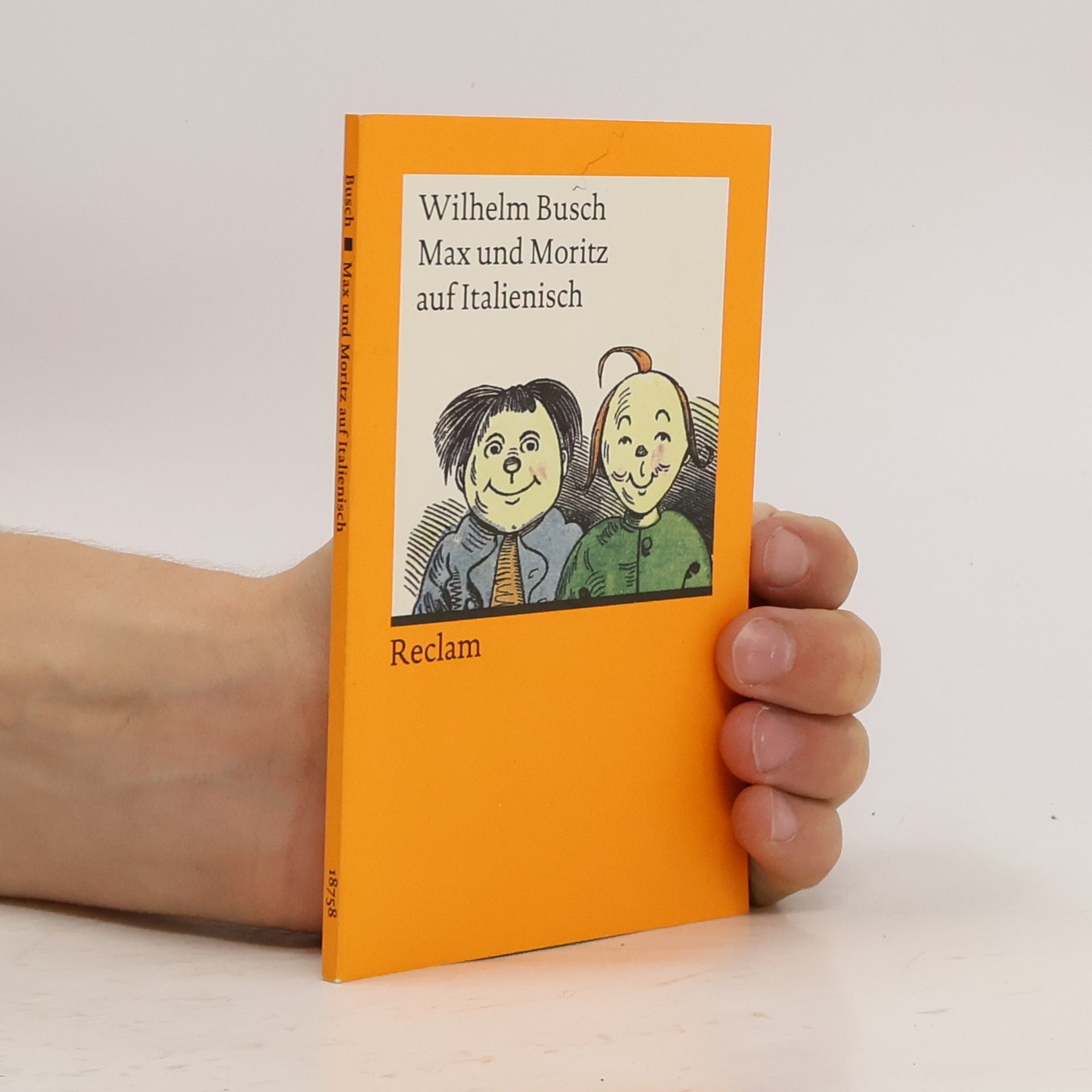 Wilhelm Busch Max und Moritz auf Italienisch