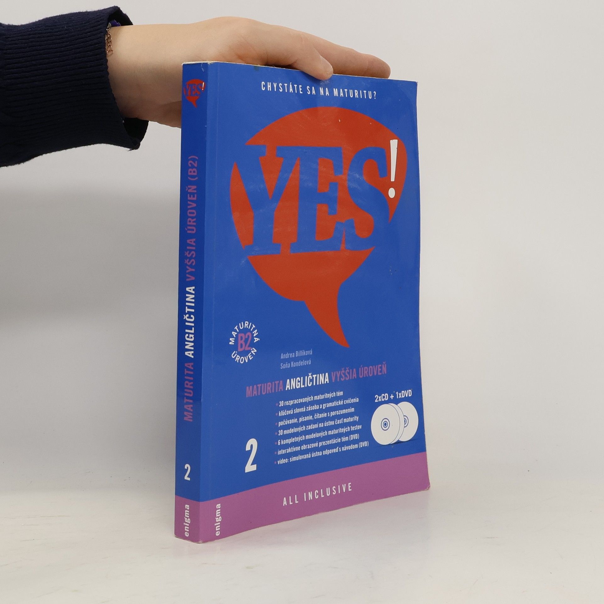 Collectif d'auteurs Yes! Maturita angličtina vyššia úroveň 2