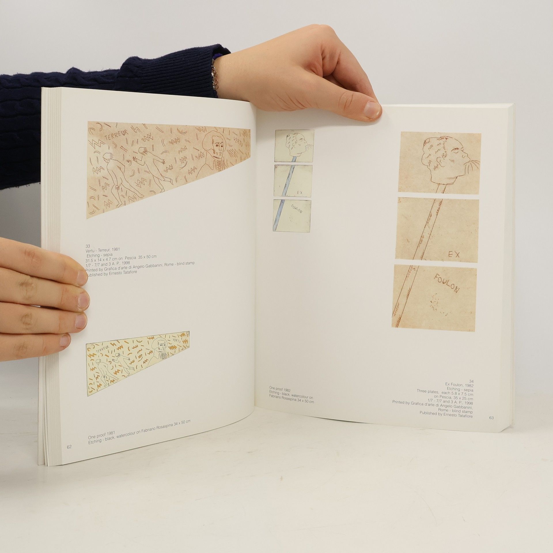 Thomas Levy Ernesto Tatafiore Prints: Complete Catalogue of Prints 1968-1988