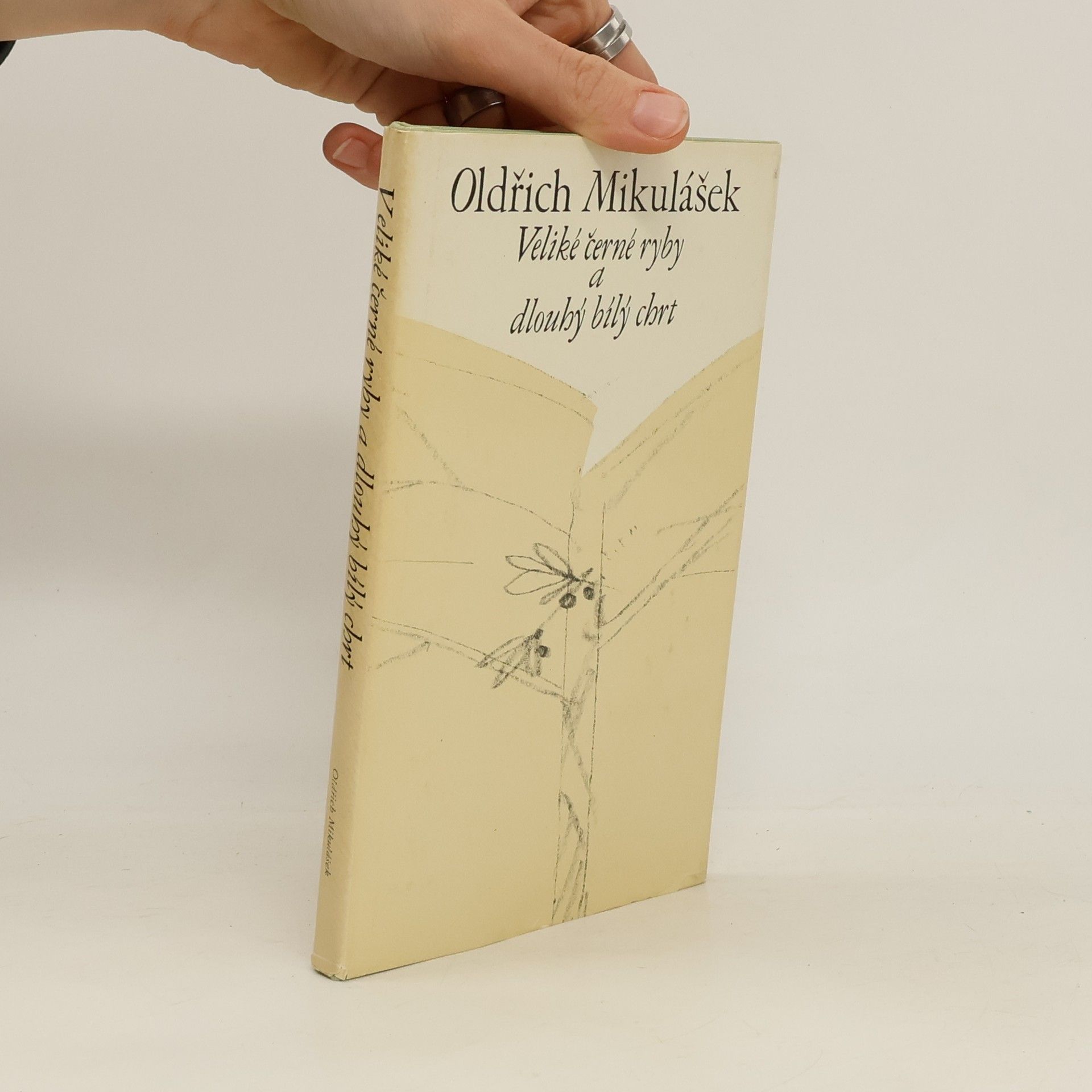 Oldřich Mikulášek Veliké černé ryby a dlouhý bílý chrt