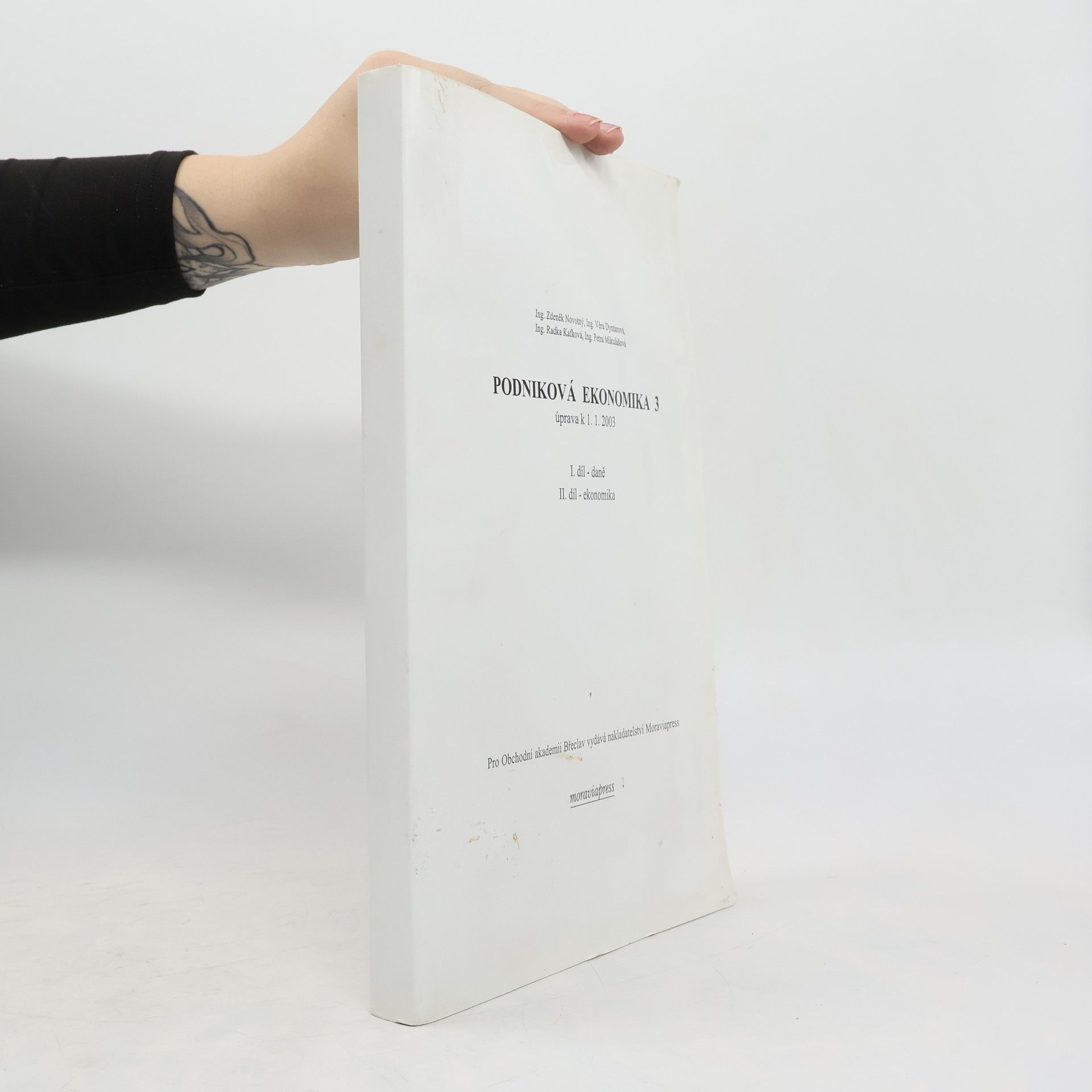 Zdeněk Novotný Podniková ekonomika 3