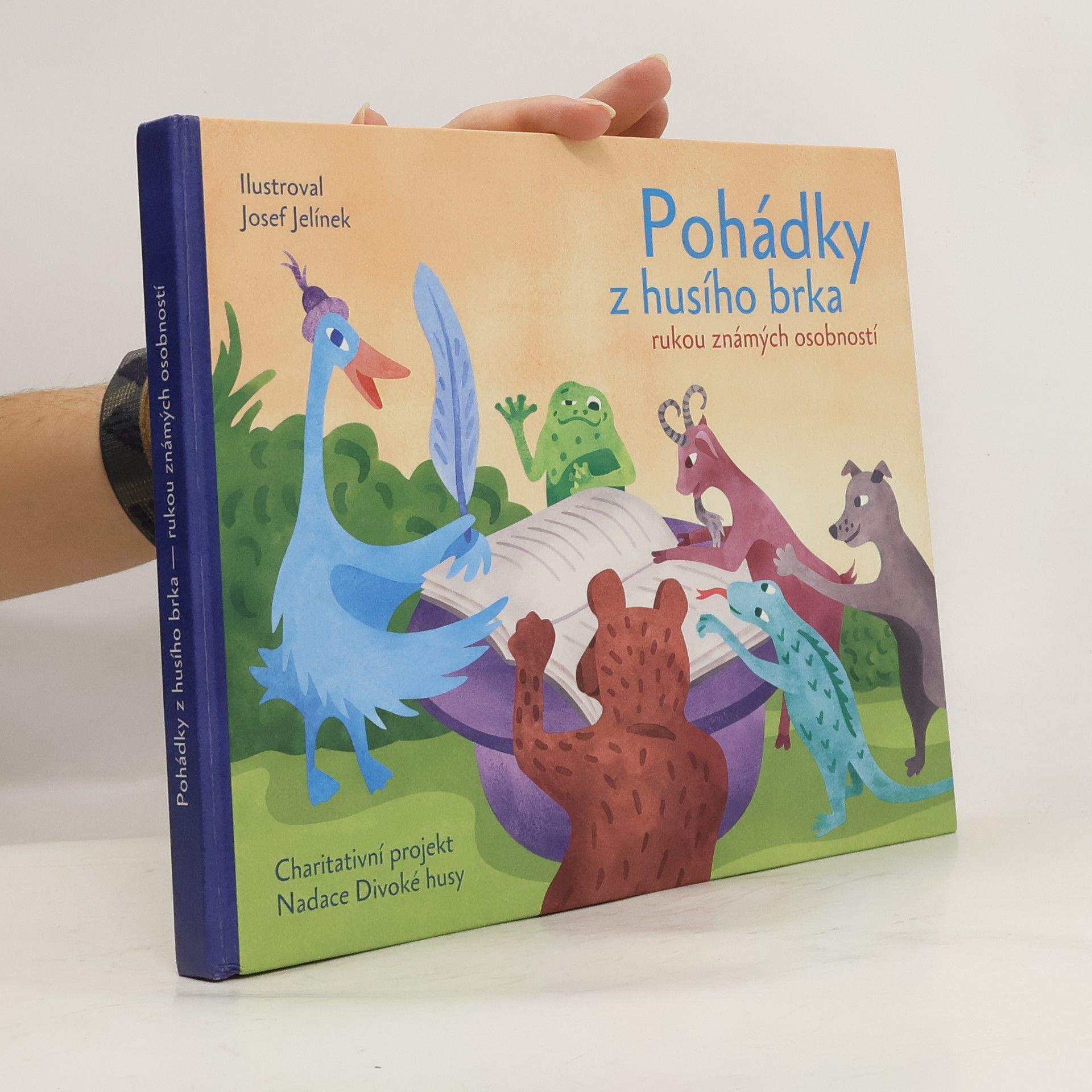 Pohádky z husího brka rukou známých osobností