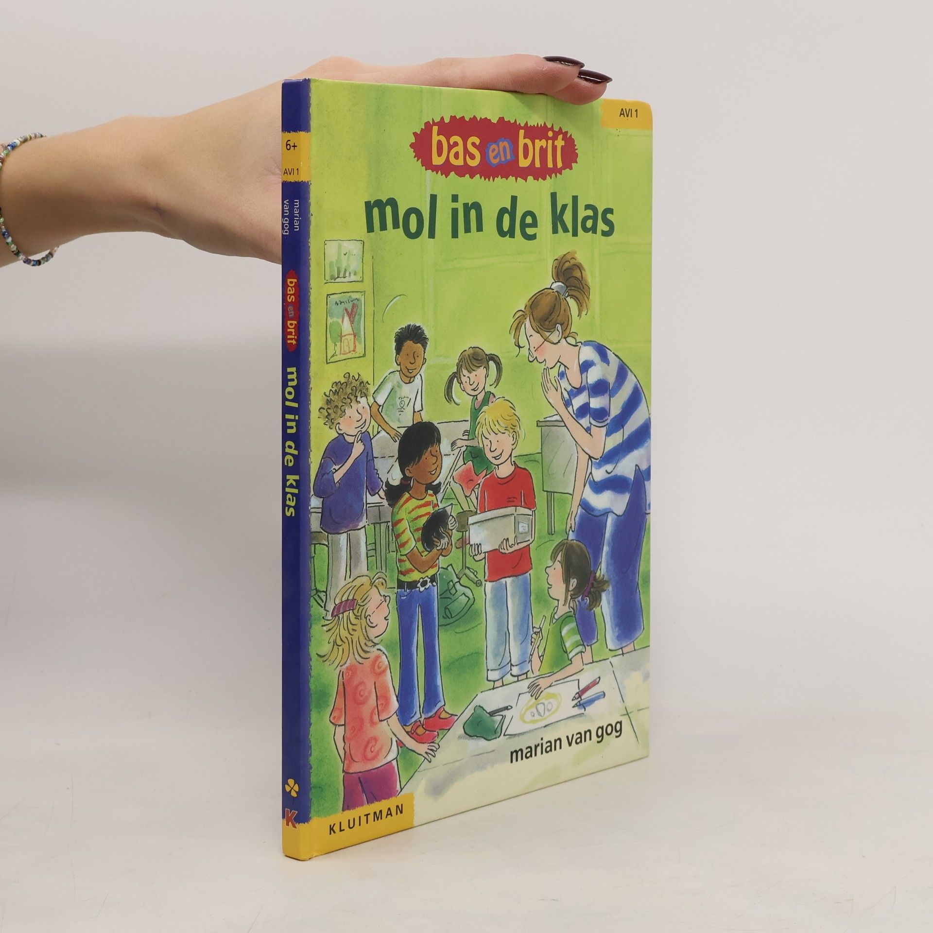 Marian van Gog Mol in de klas. Bas en Brit