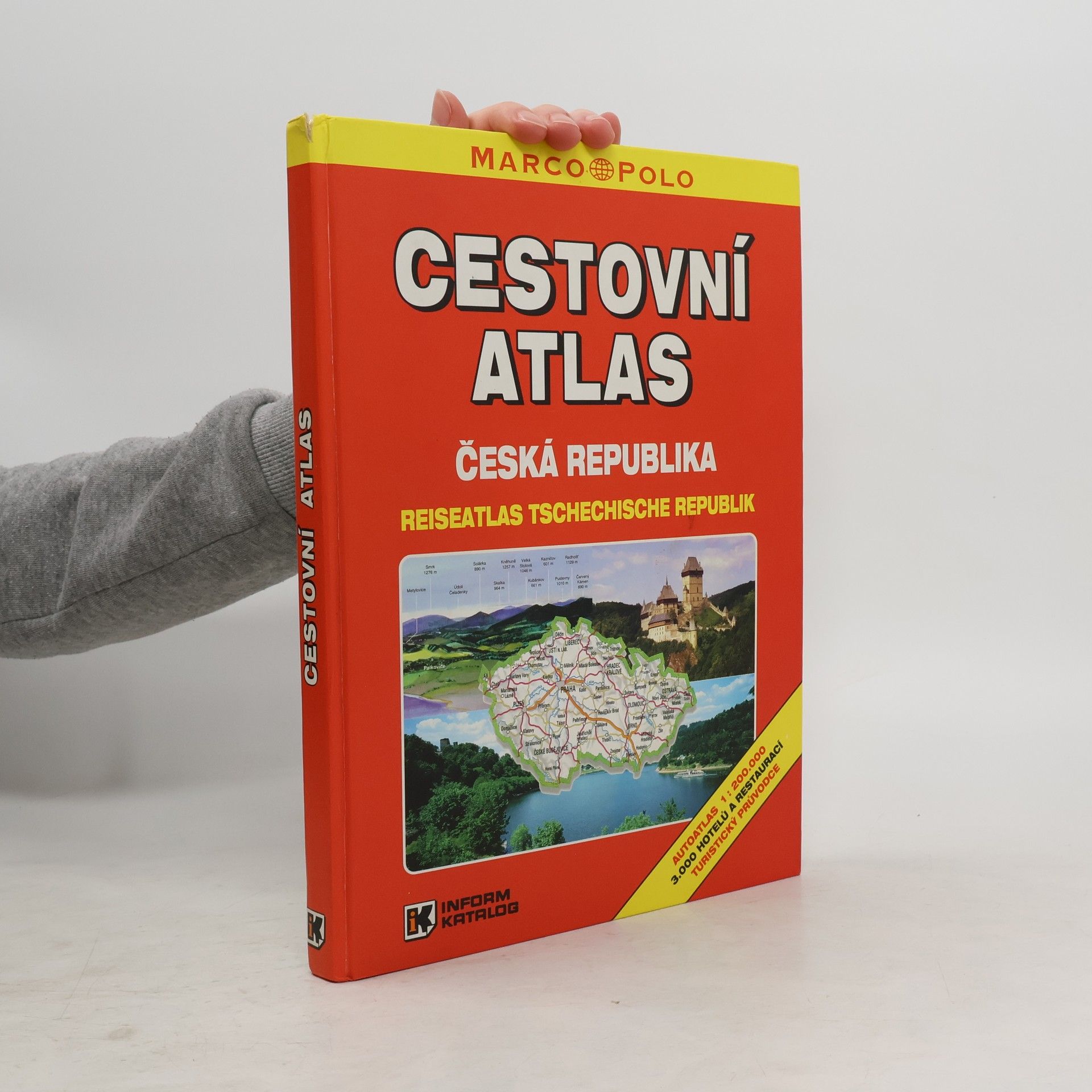 Collectif d'auteurs Cestovní atlas. Česká republika. Reiseatlas Tschechische Republik