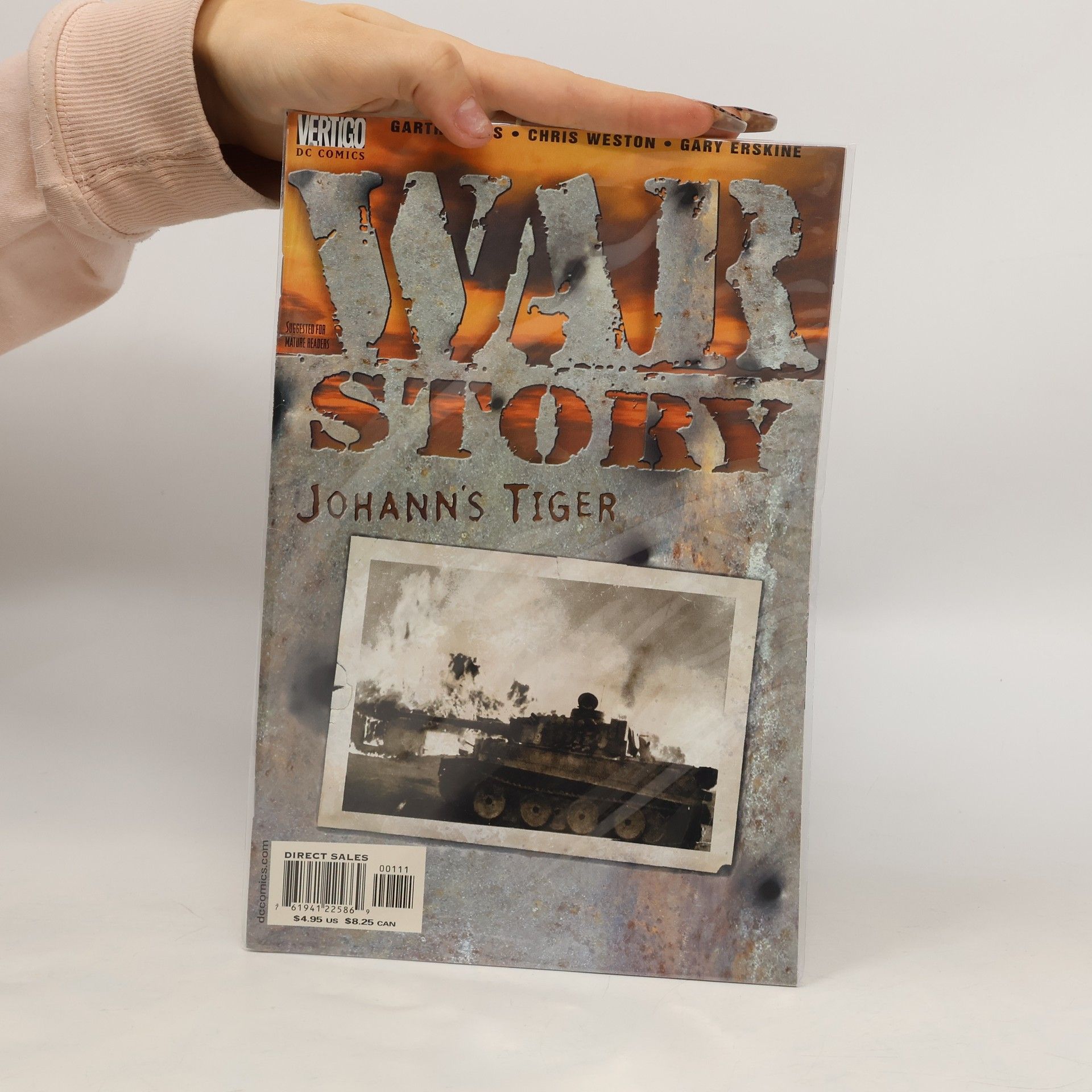 Garth Ennis War Story, Johann's Tiger