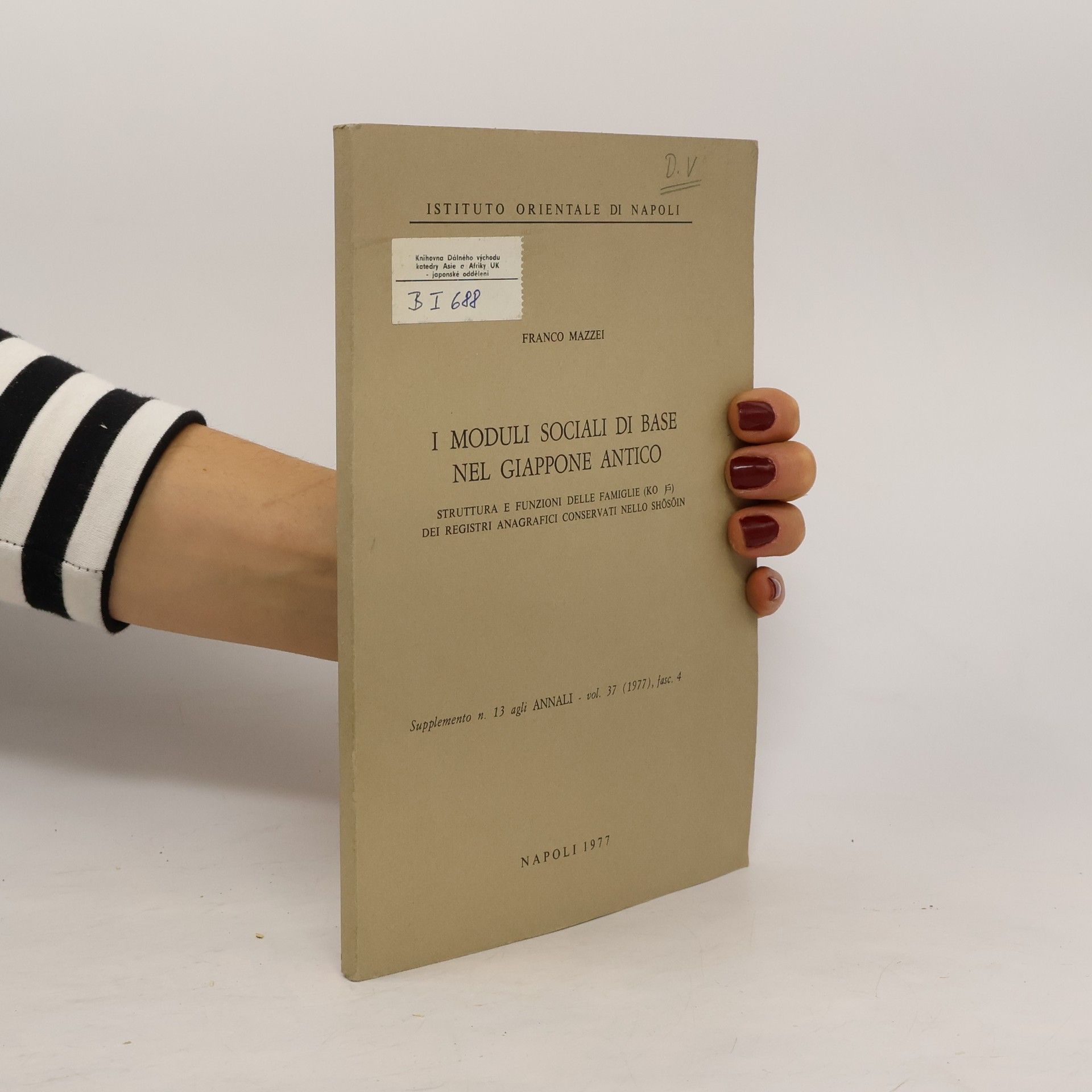 Franco Mazzei I moduli sociali di base nel Giappone antico