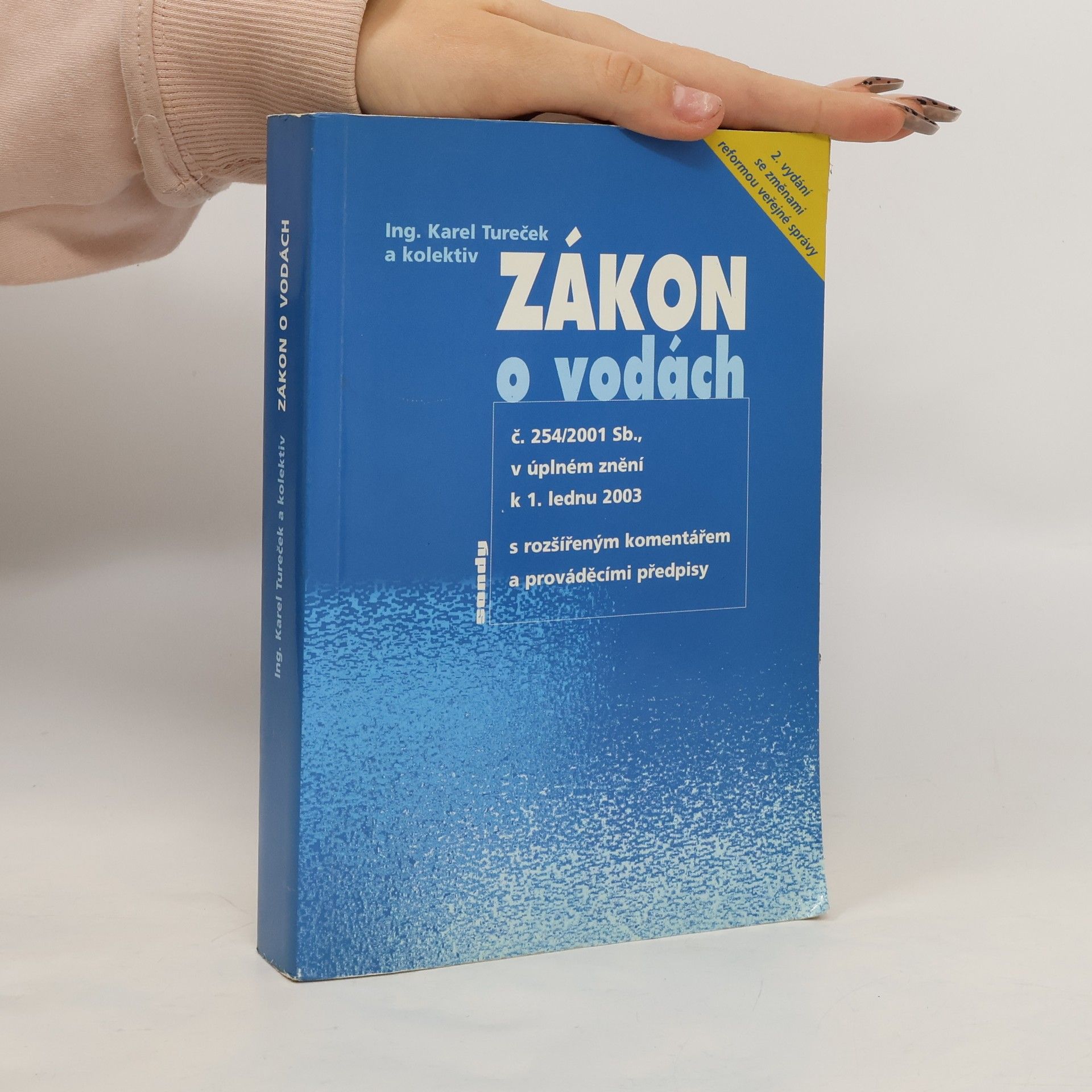 Karel Tureček Zákon o vodách