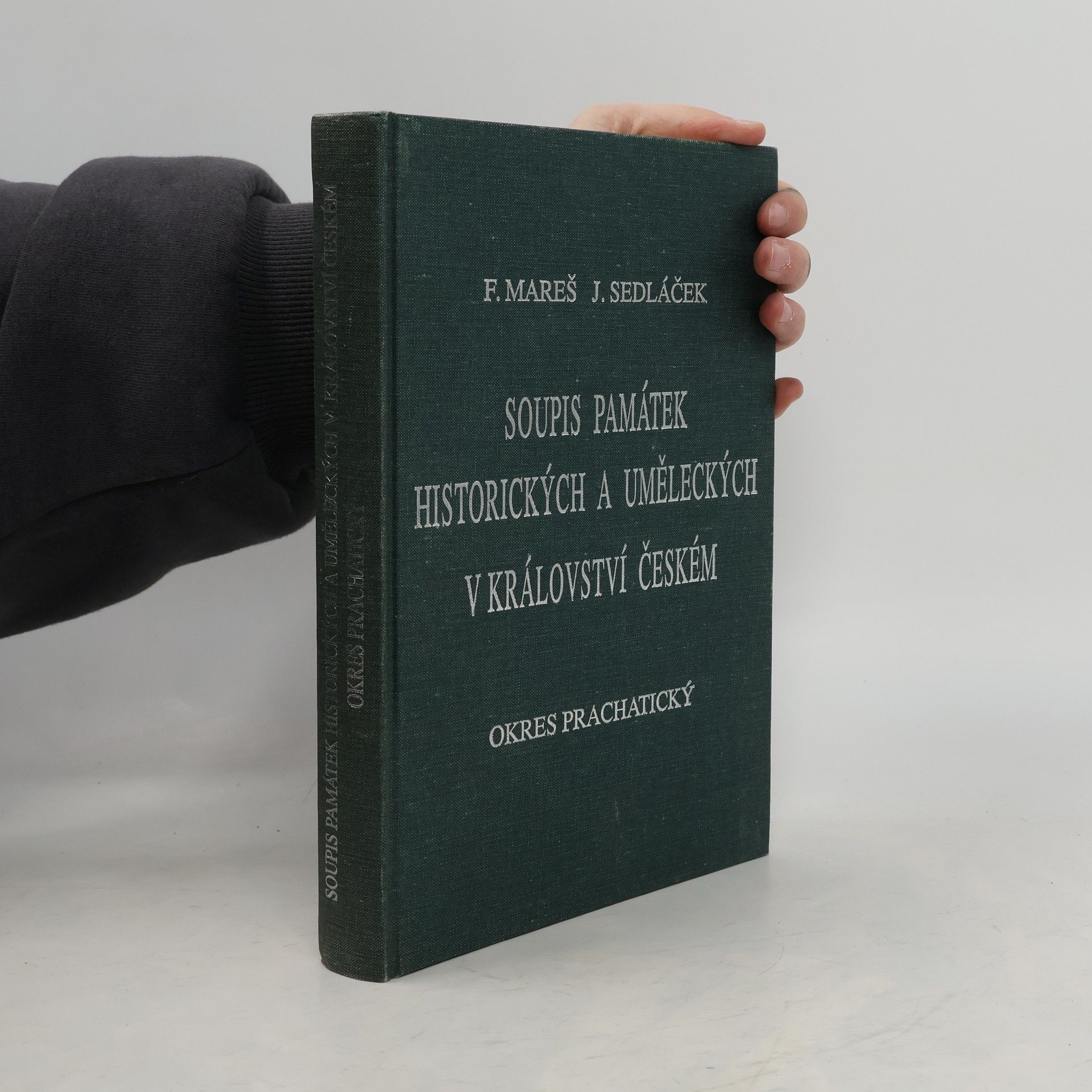 F. Mareš Soupis památek historických a uměleckých v Králoství Českém - okres Prachatický