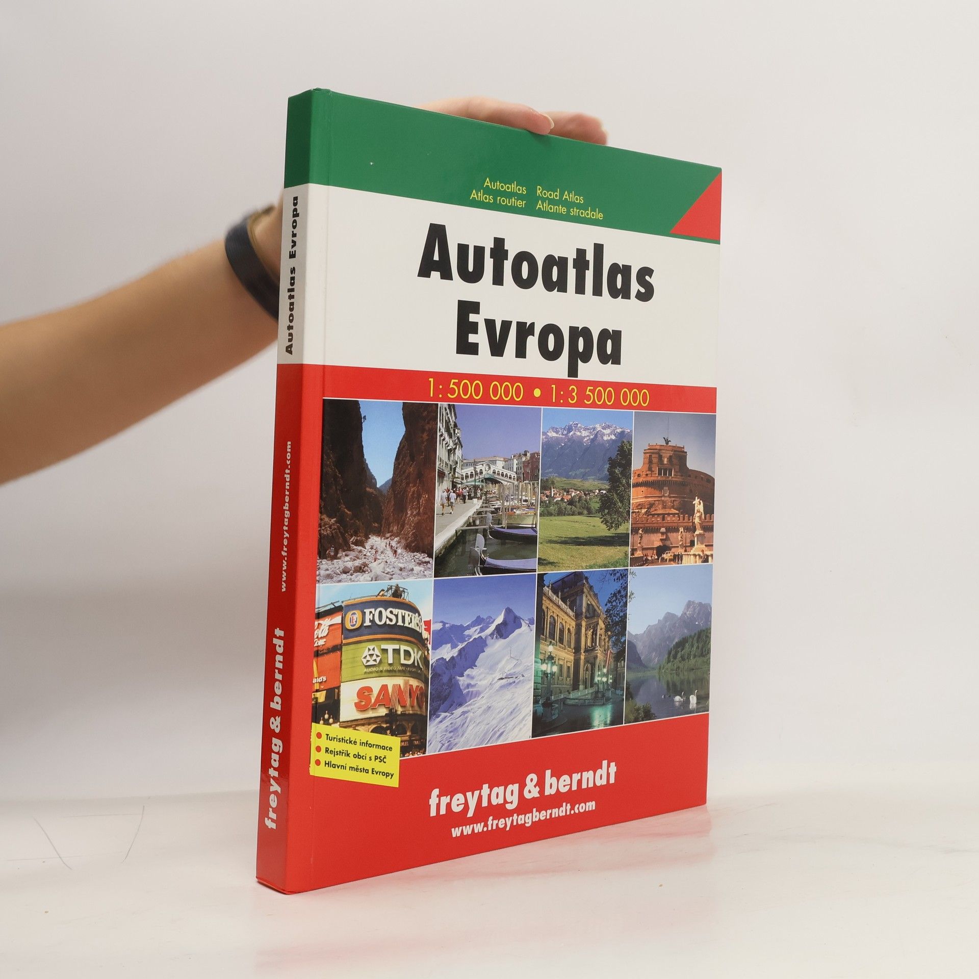 Autorenkollektiv Autoatlas Evropa 1:500 000. 1:3 500 000