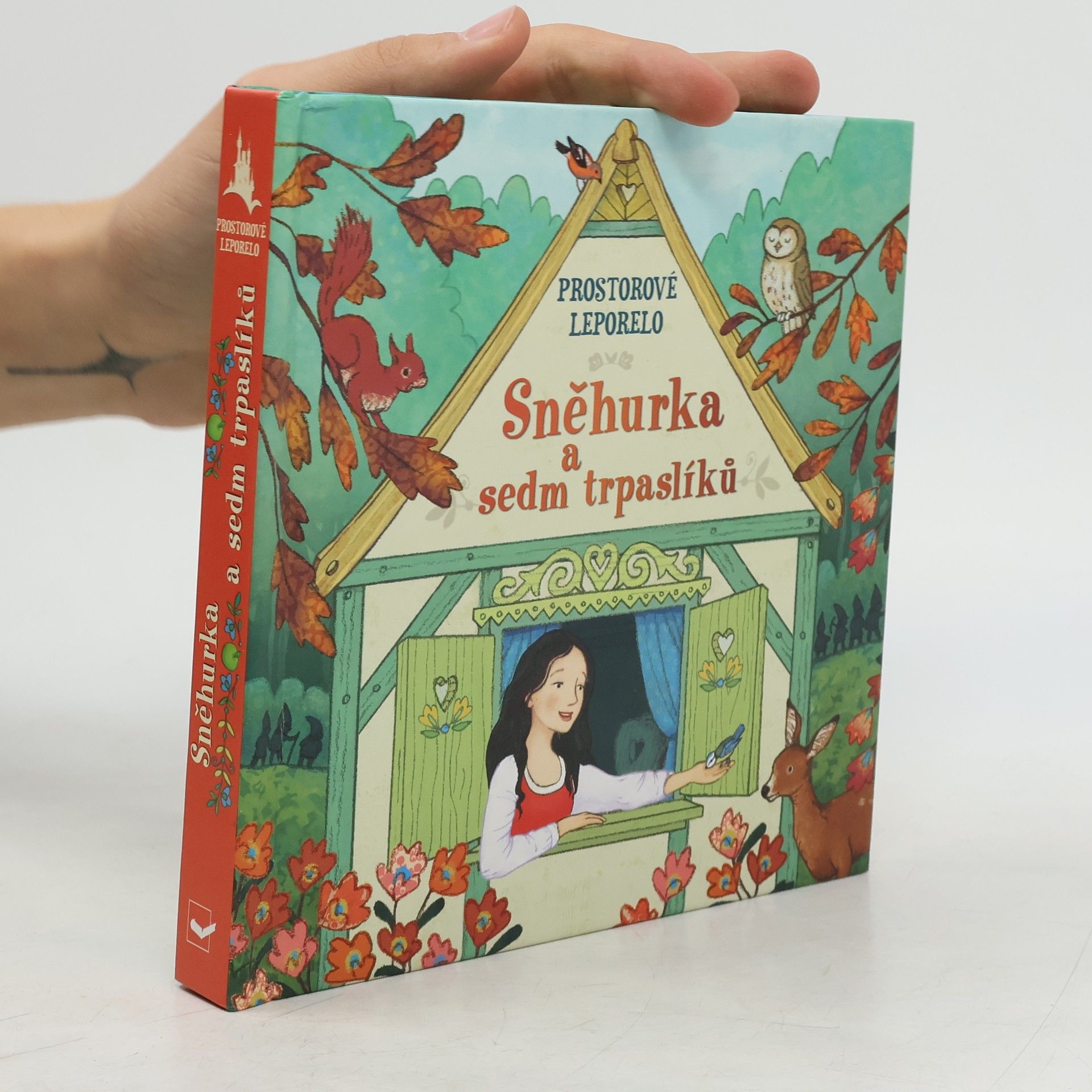 Sněhurka a sedm trpaslíků - Prostorové leporelo