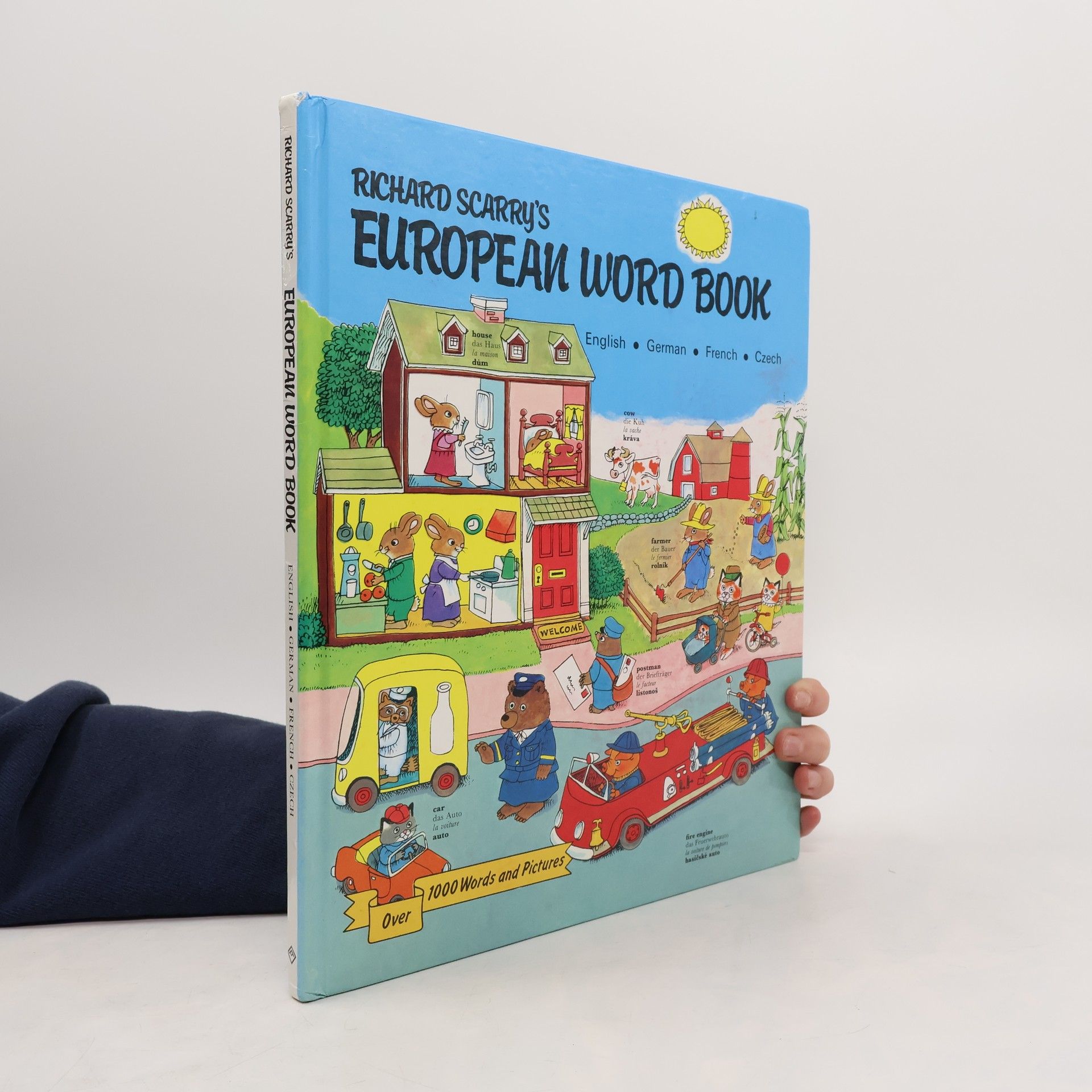 European Word Book. English, German, French, Czech