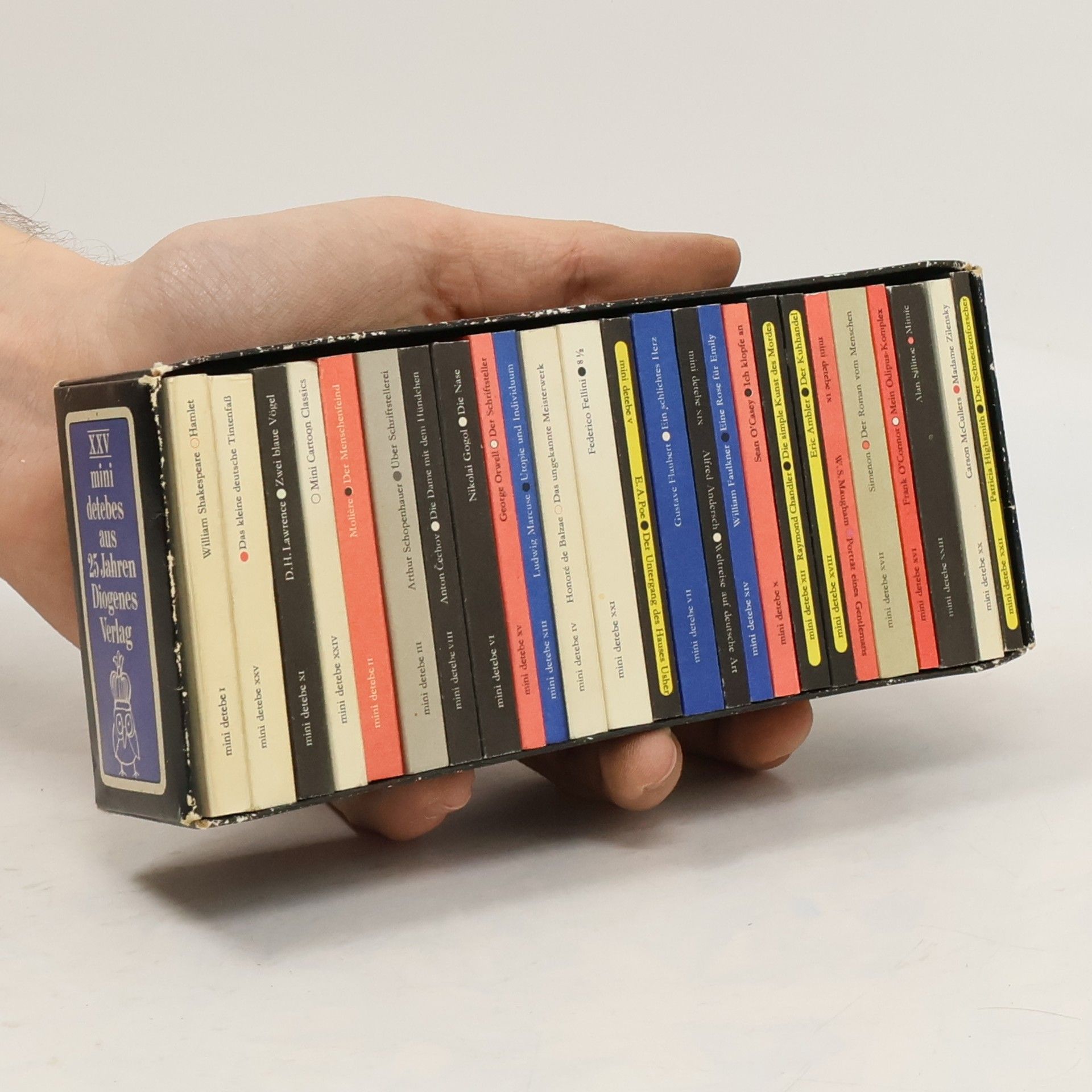 Collectif d'auteurs XXV mini detebes aus 25 Jahren Diogenes Verlag