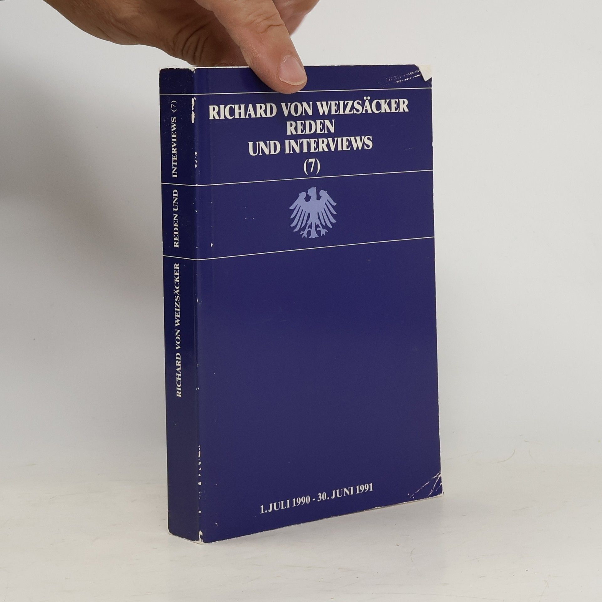 Richard von Weizsäcker Reden und Interviews (7)