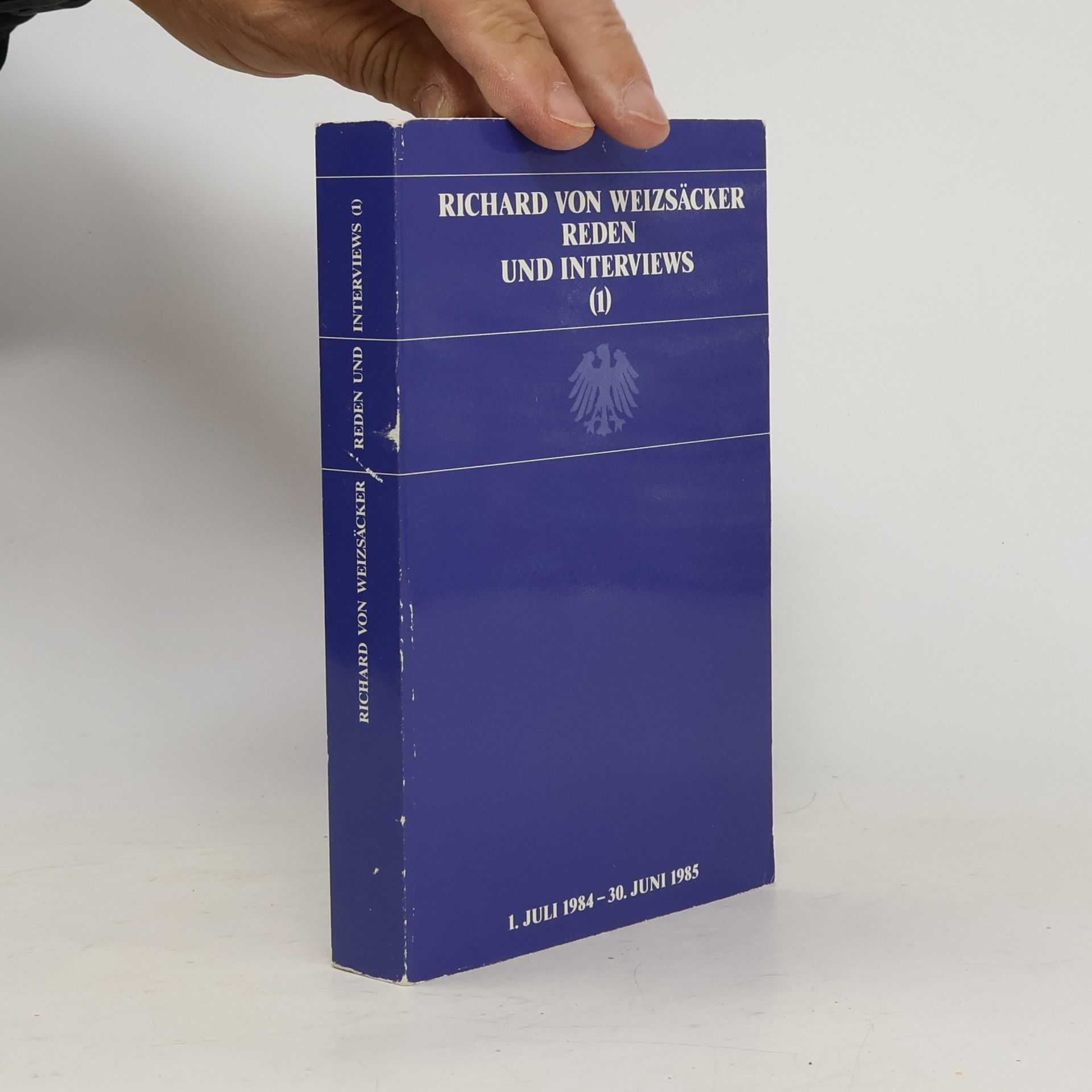 Richard von Weizsäcker Reden und Interviews (1)