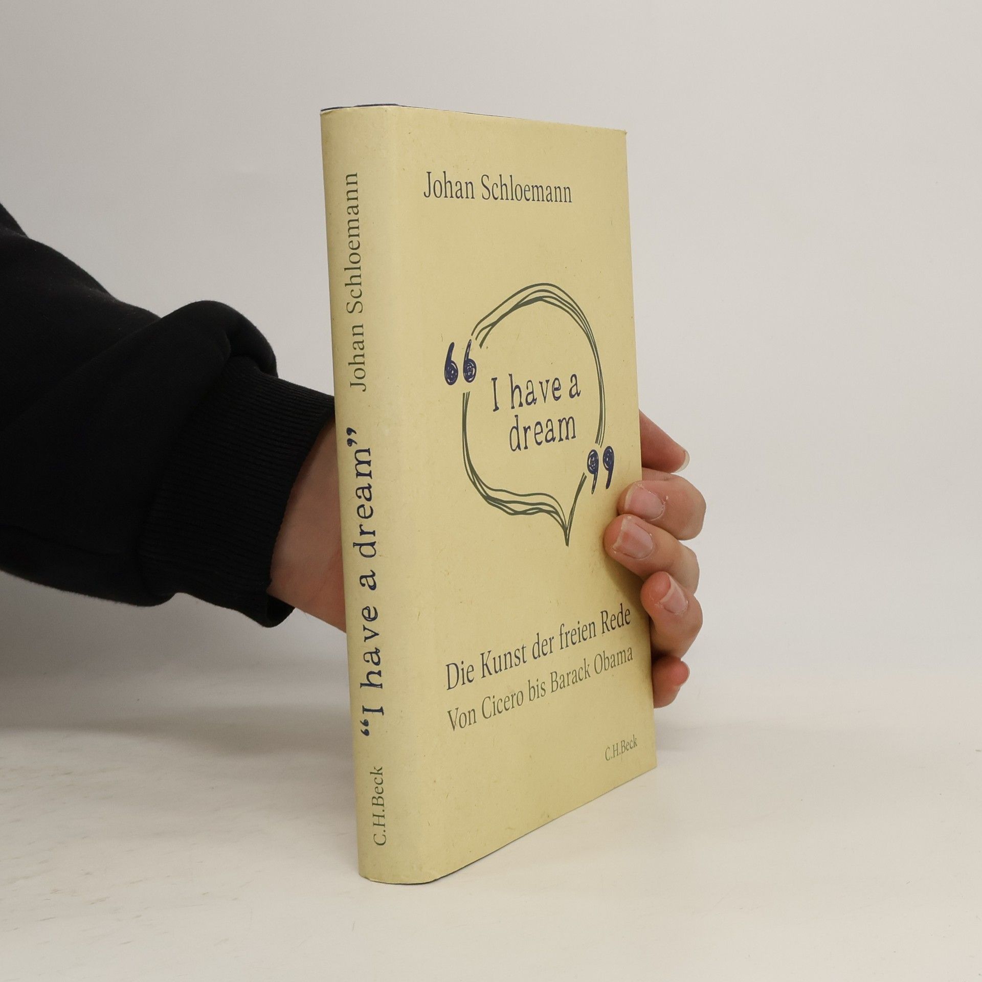 Johan Schloemann "I have a dream"