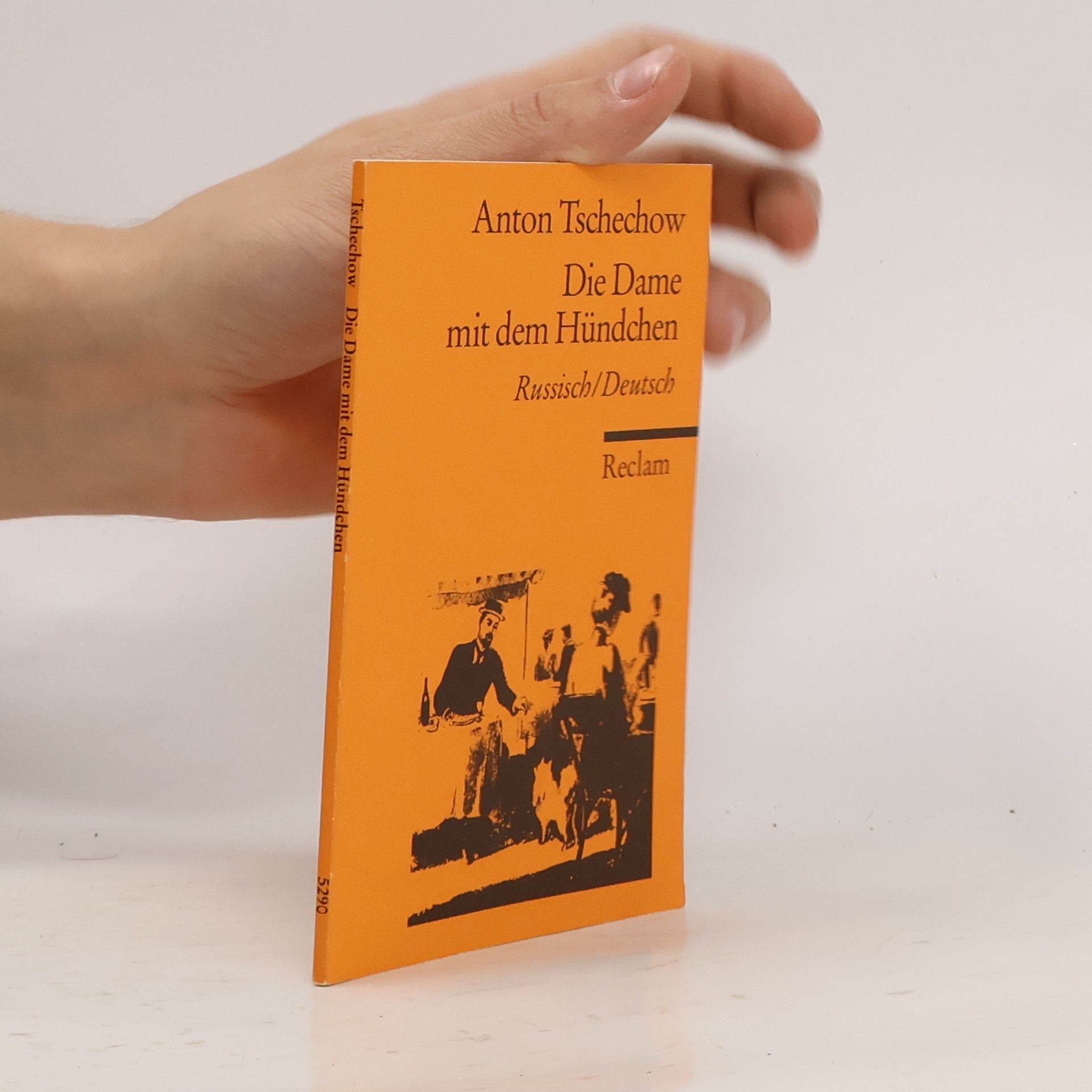 Anton Pavlovič Čechov Die Dame mit dem Hündchen, Russisch/Deutsch