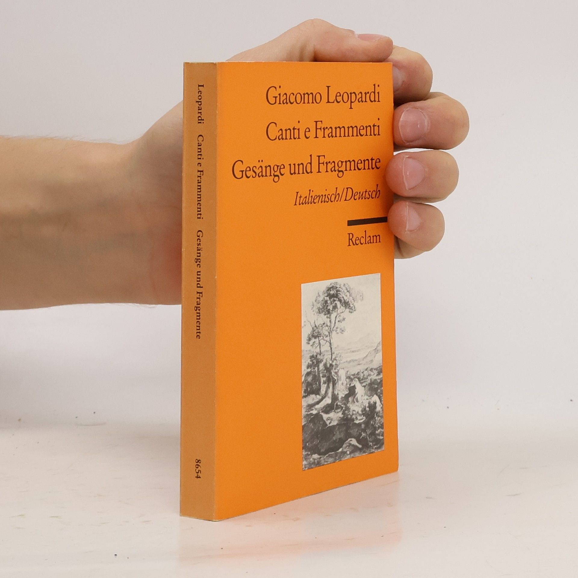 Giacomo Leopardi Canti e Frammenti / Gesänge und Fragmente