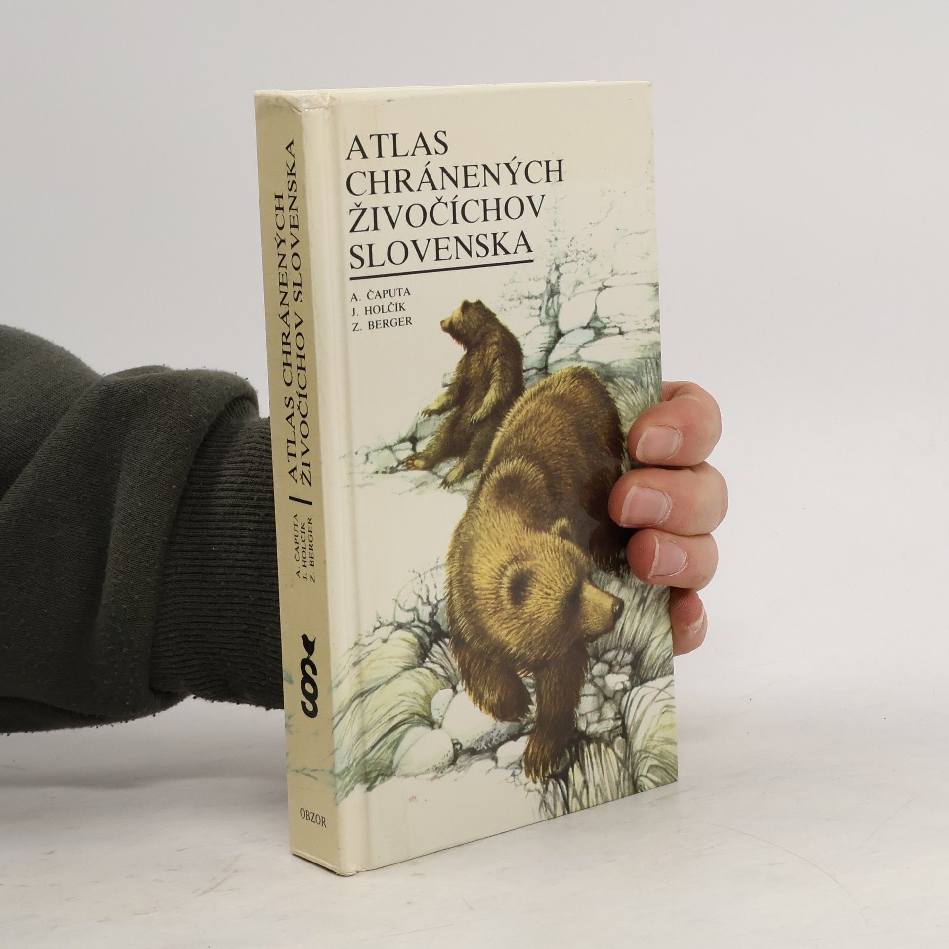 Juraj Holčík Atlas chránených živočíchov Slovenska