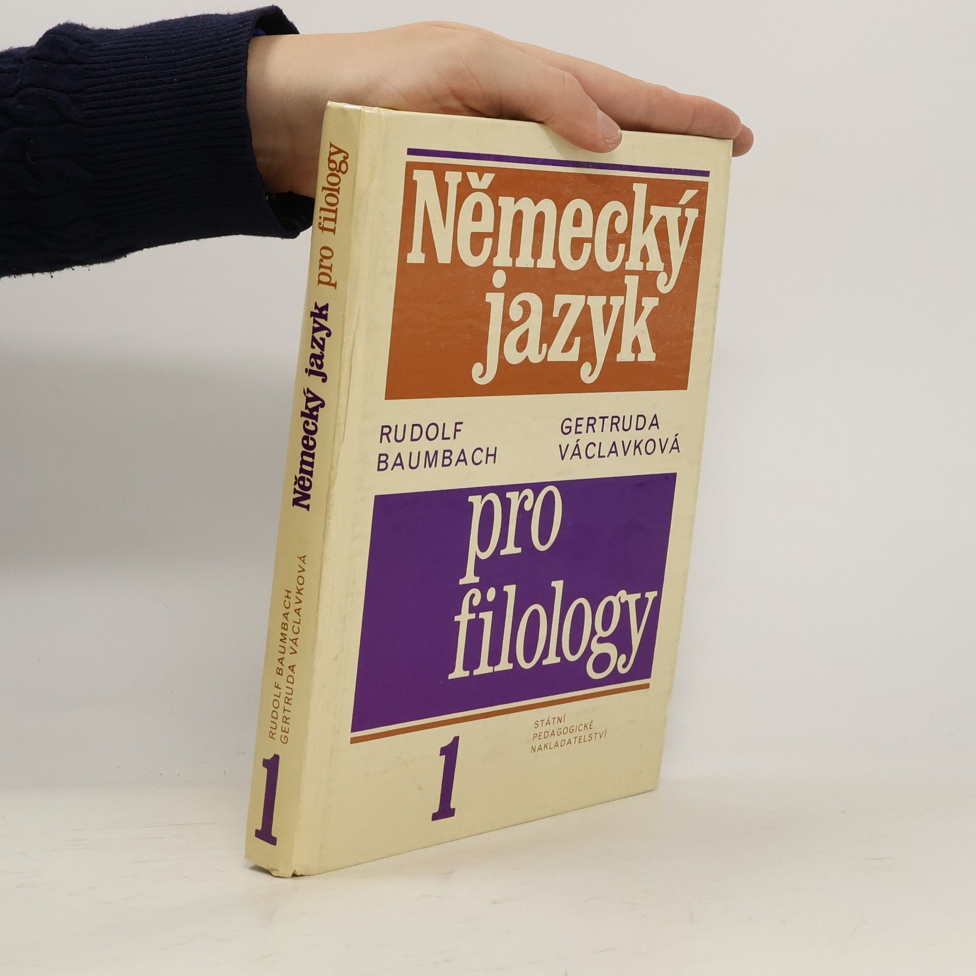 Rudolf Baumbach Německý jazyk pro filology 1