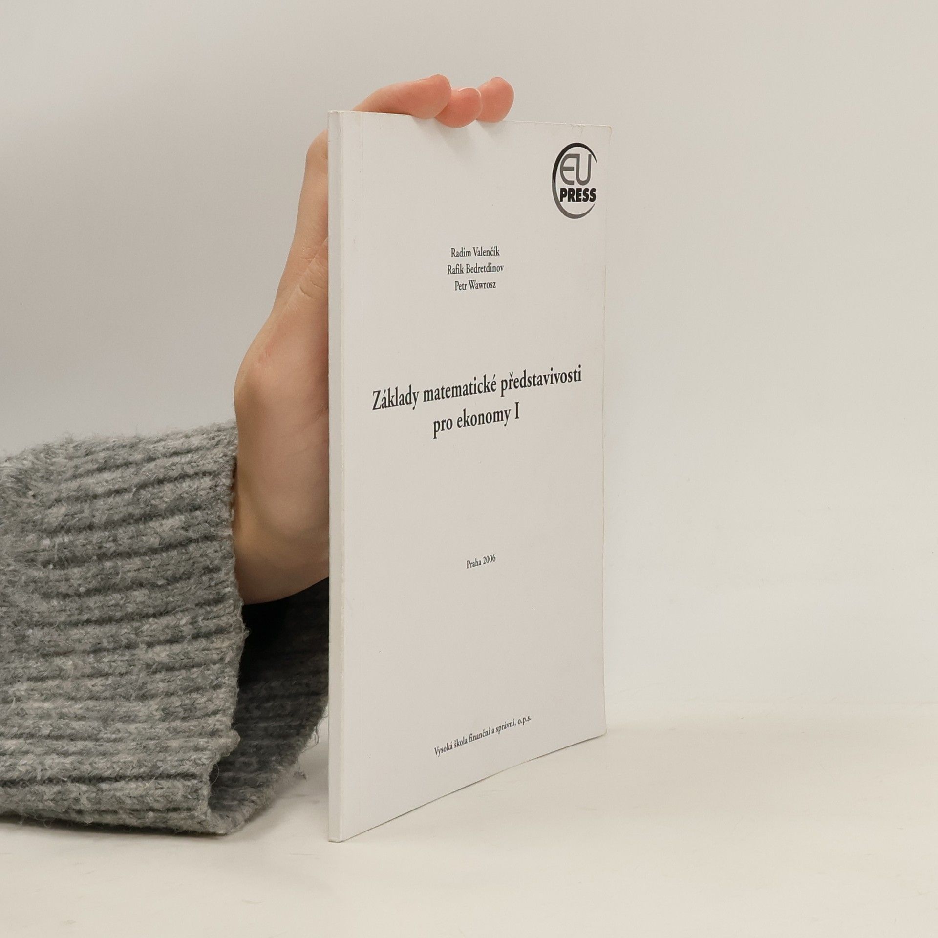 Základy matematické představivosti pro ekonomy I.