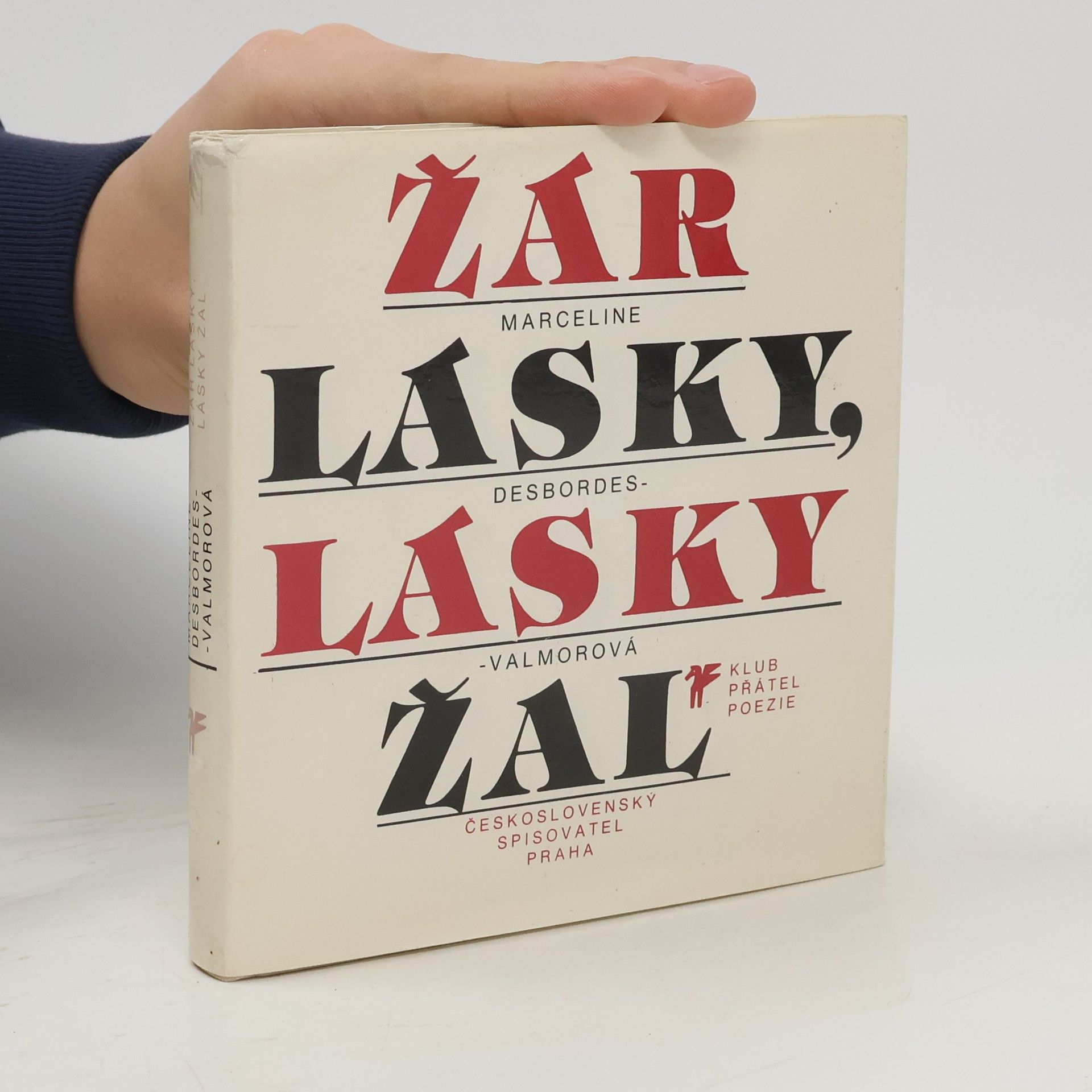 Marceline Desbordes Valmore Žár lásky, lásky žal