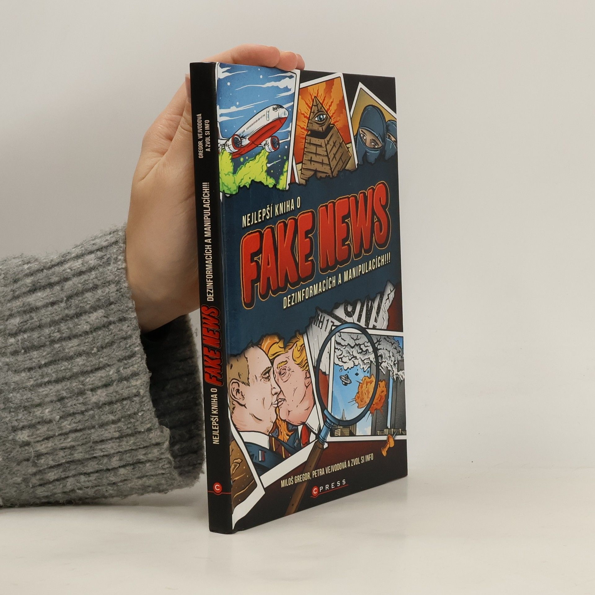 Miloš Gregor Nejlepší kniha o fake news, dezinformacích a manipulacích!!!