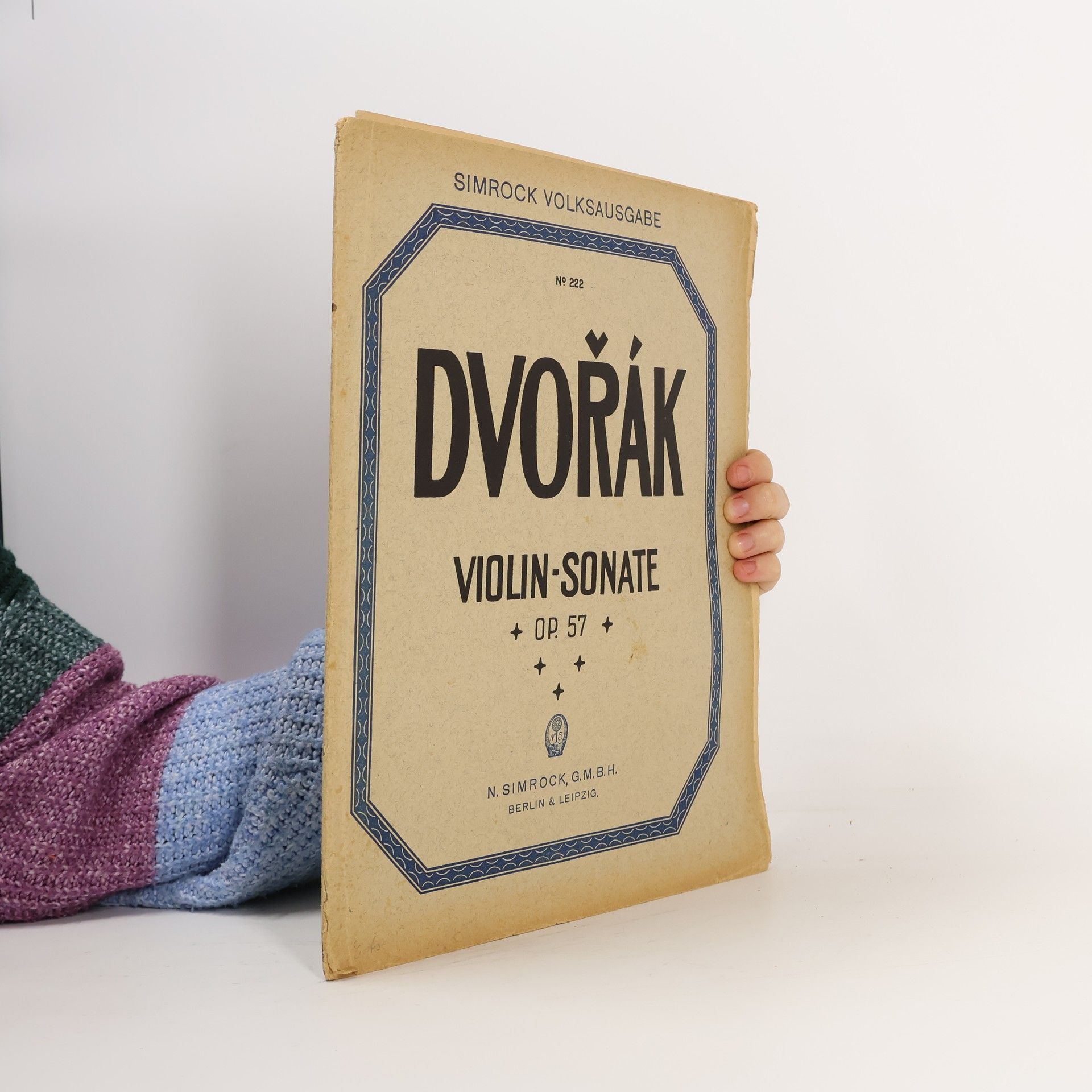 Antonín Dvořák Sonate für Pianoforte und Violine, op. 57