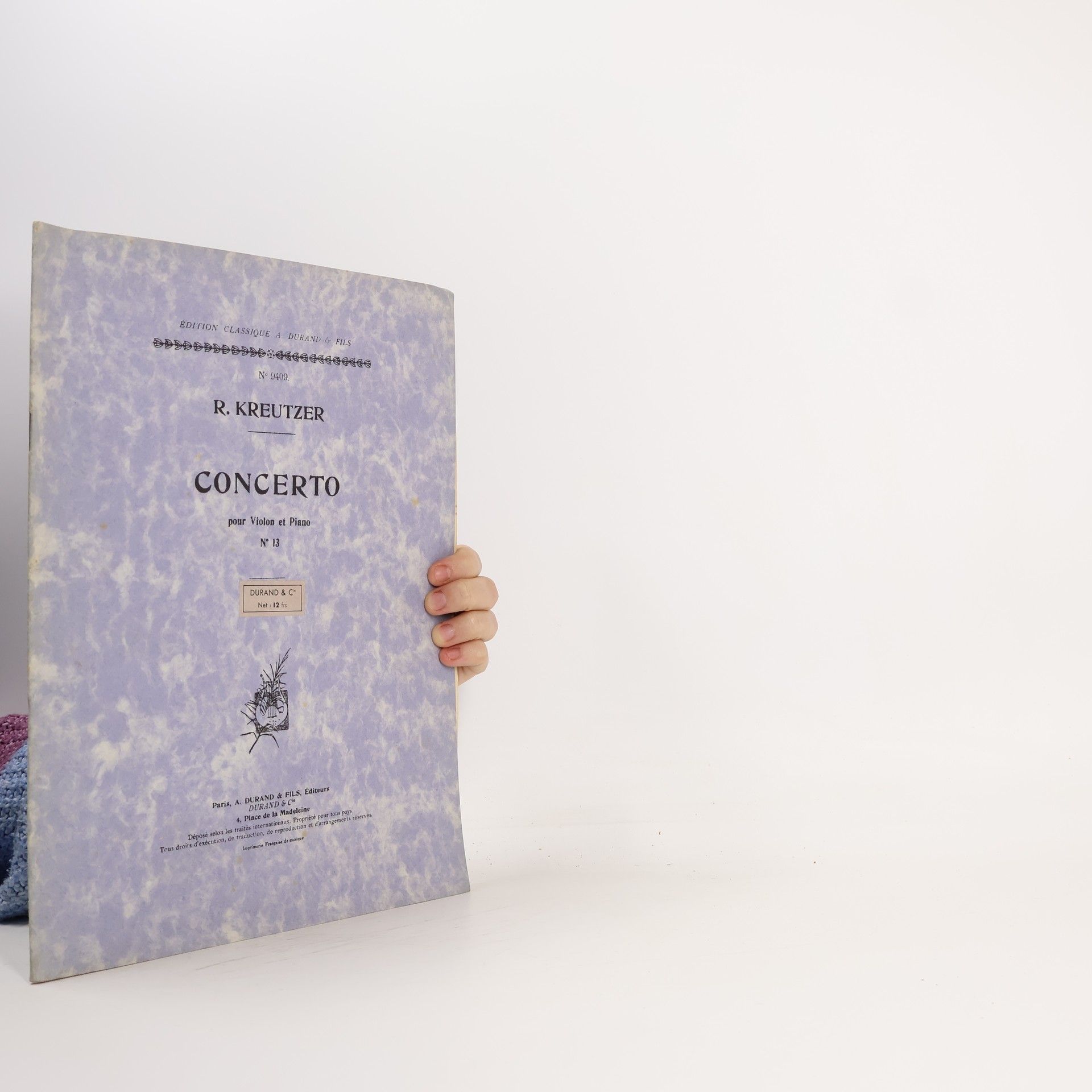 Rudolf Kreutzer Concerto pour Violon et Piano N° 13