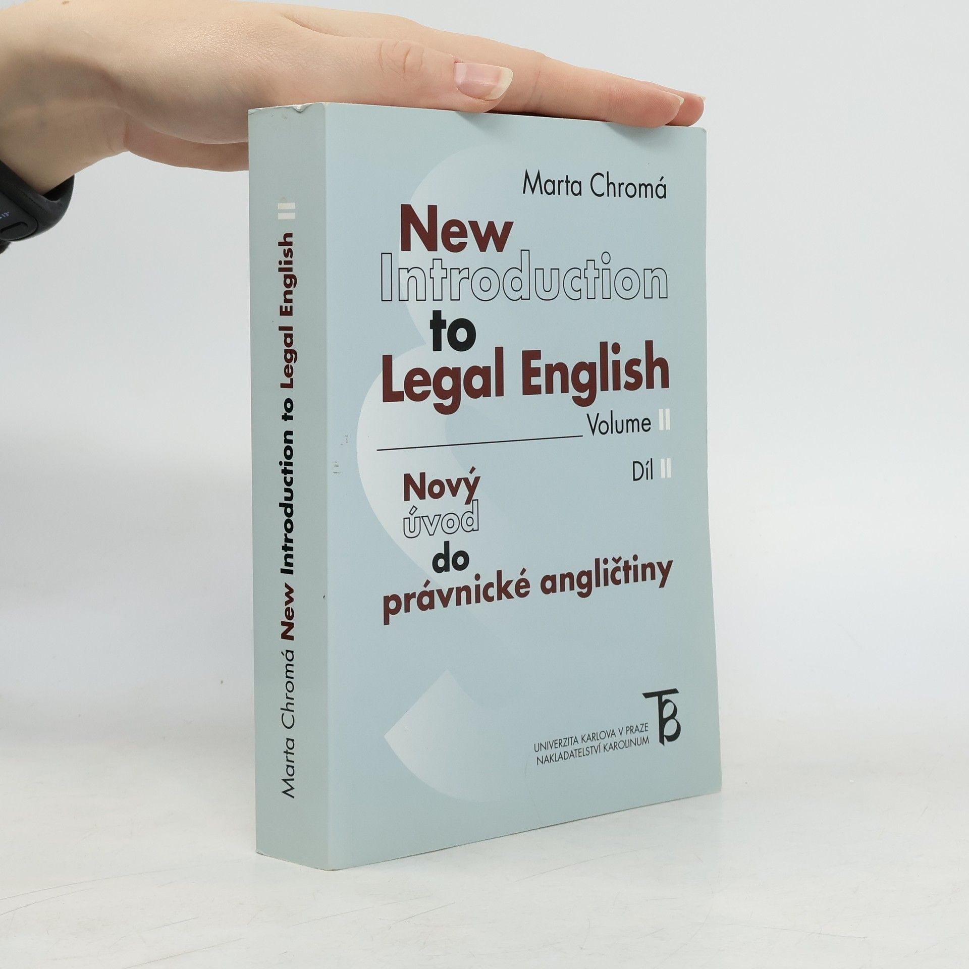 Marta Chromá New introduction to legal English. Vol. II