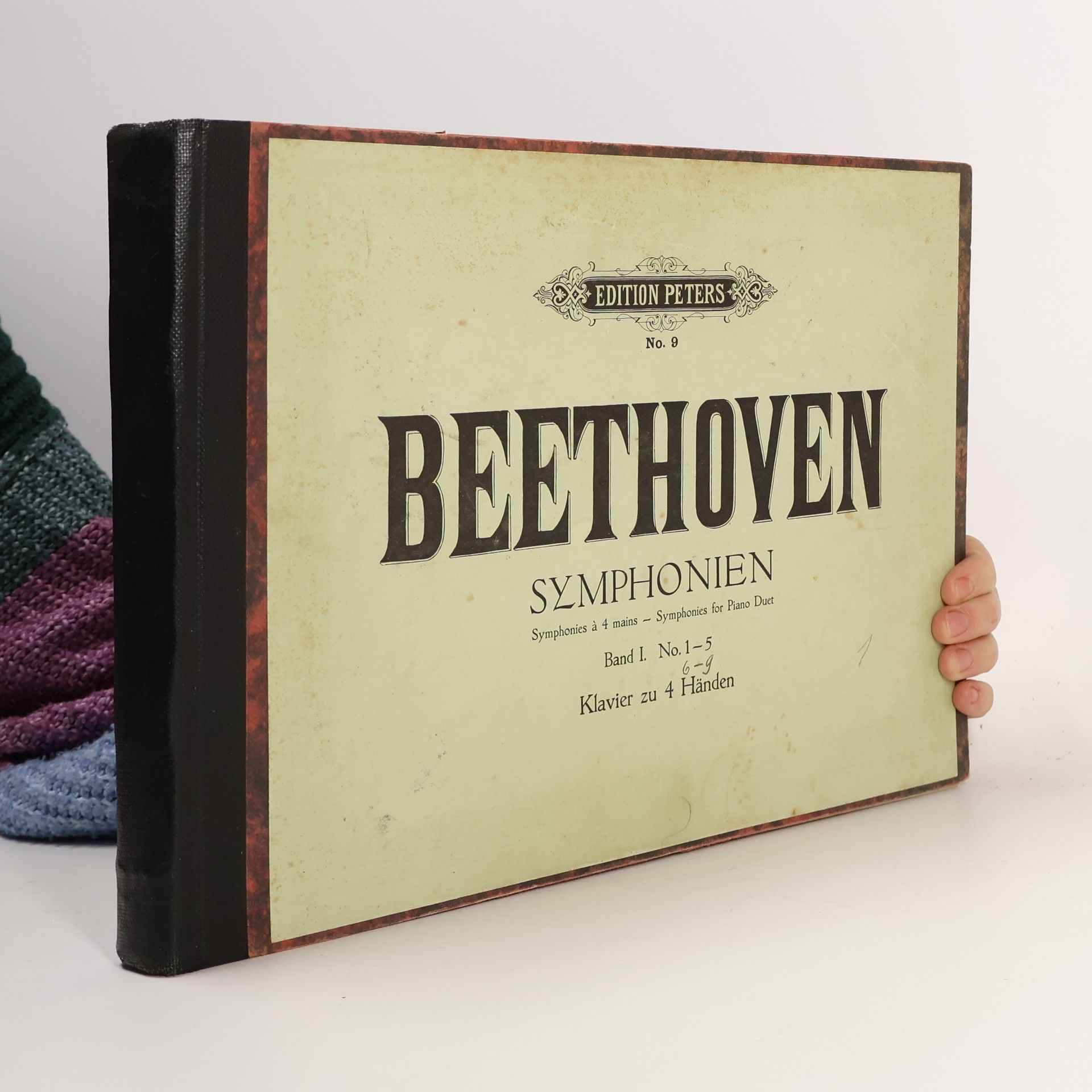 Hugo Ulrich Symphonien von L. van Beethoven für pianoforte zu 4 handen Bearbeitet I