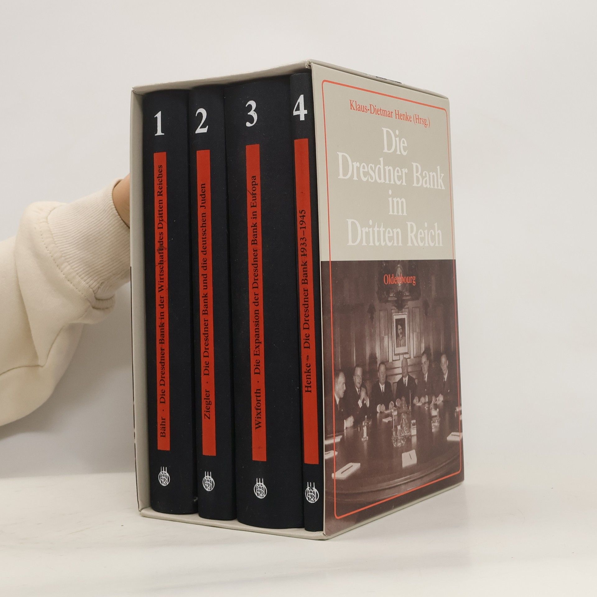 Die Dresdner Bank im Dritten Reich. Band 1-4