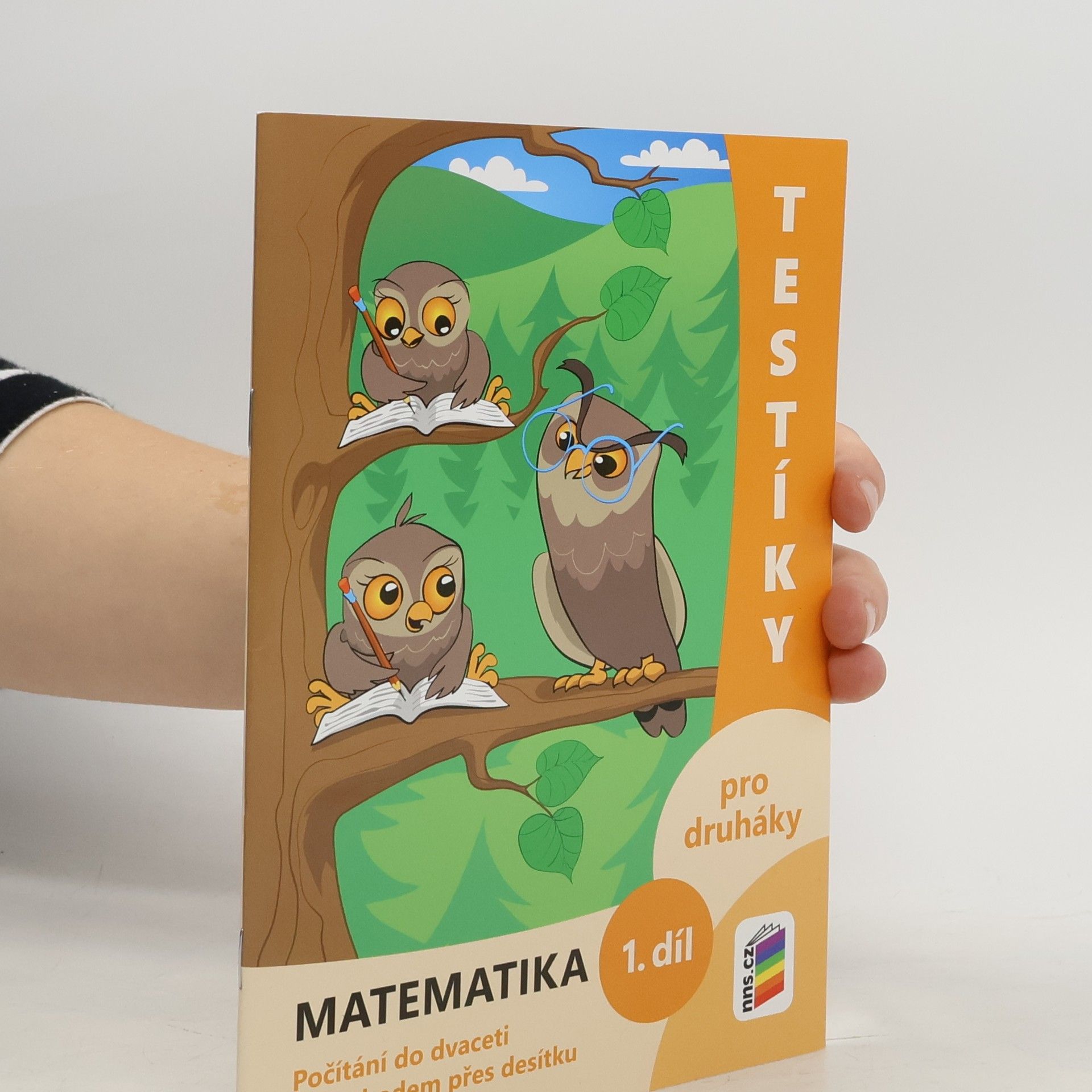 NNS Testíky pro druháky – matematika, 1. díl (barevný pracovní sešit)