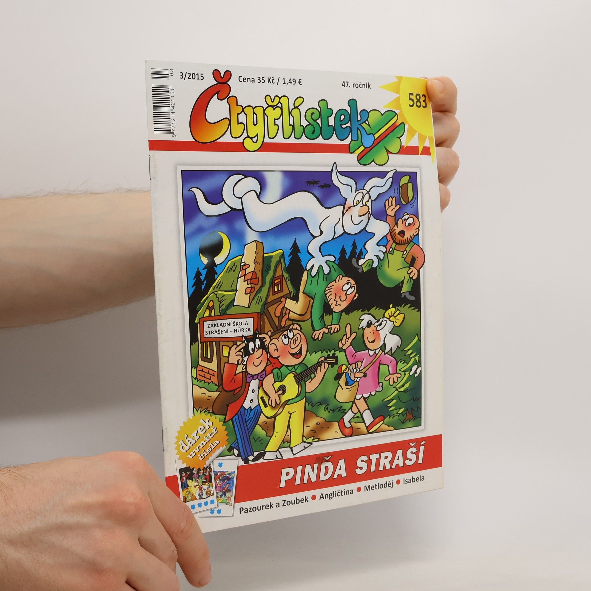 Collectif d'auteurs Čtyřlístek 583. 3/2015