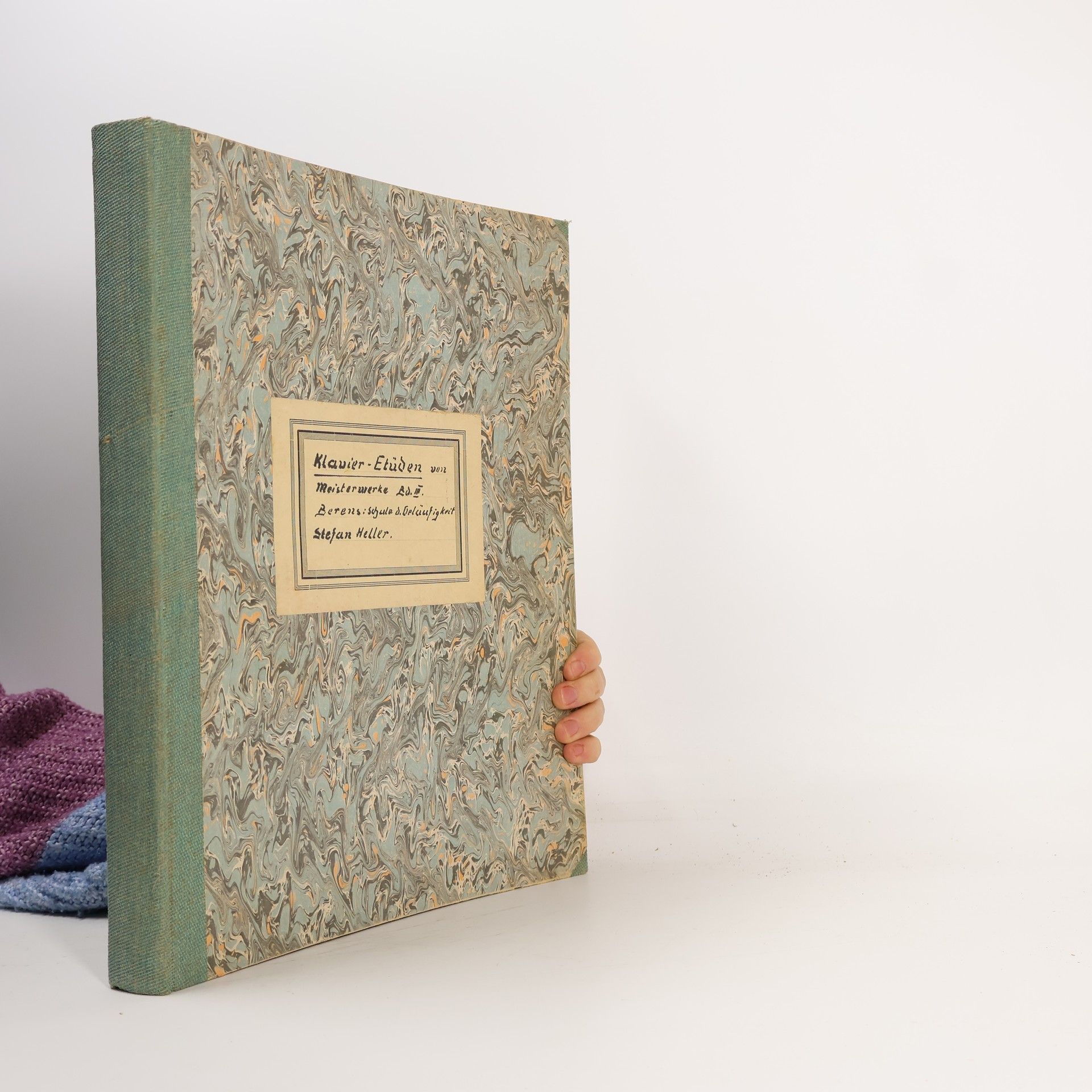 Carl Wendling Meisterwerke aus der Etüden-Litteratur für Pianoforte progressiv geordnet und mit Fingersatz versehen