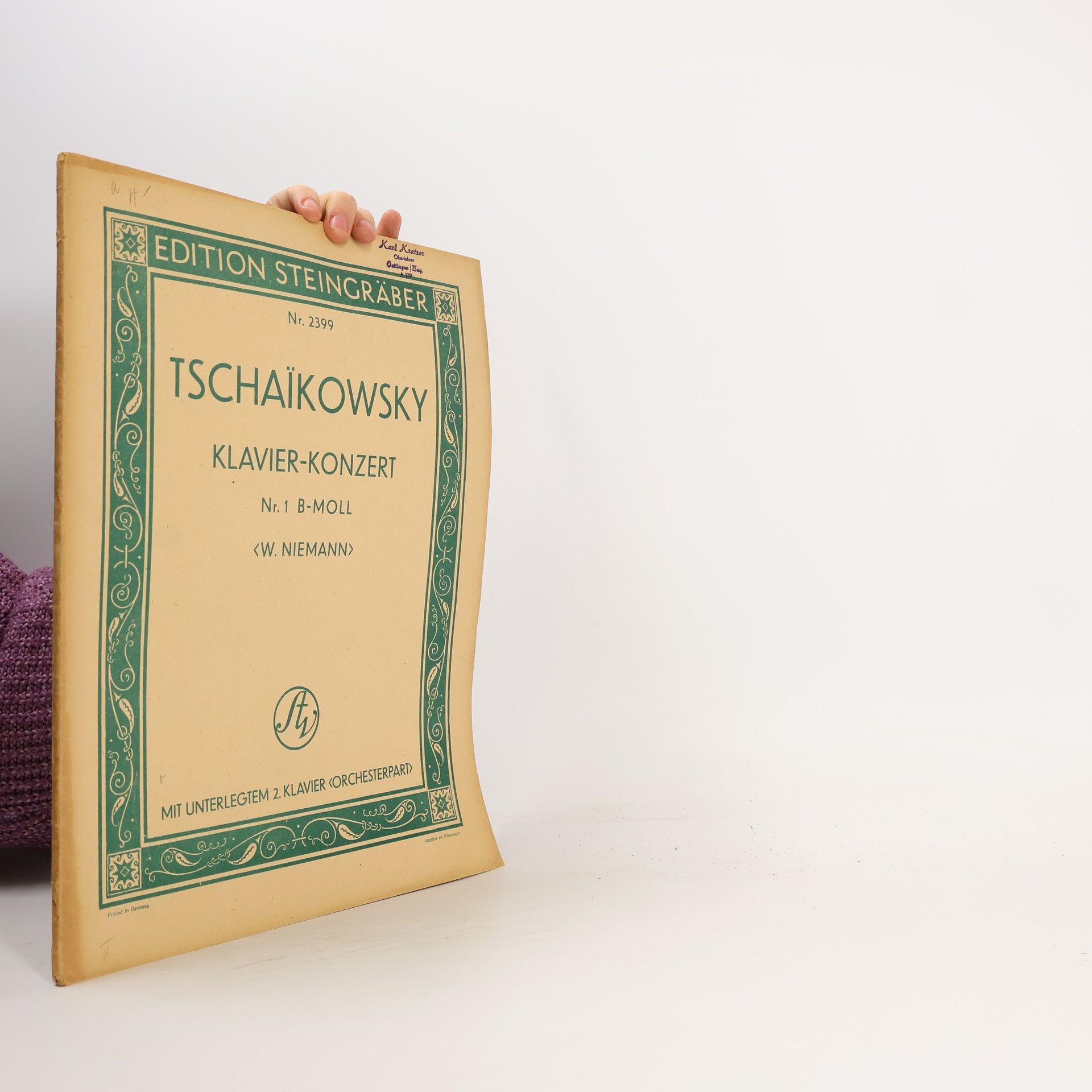 Petr Iljič Čajkovskij Konzert Nr. 1 in B-moll