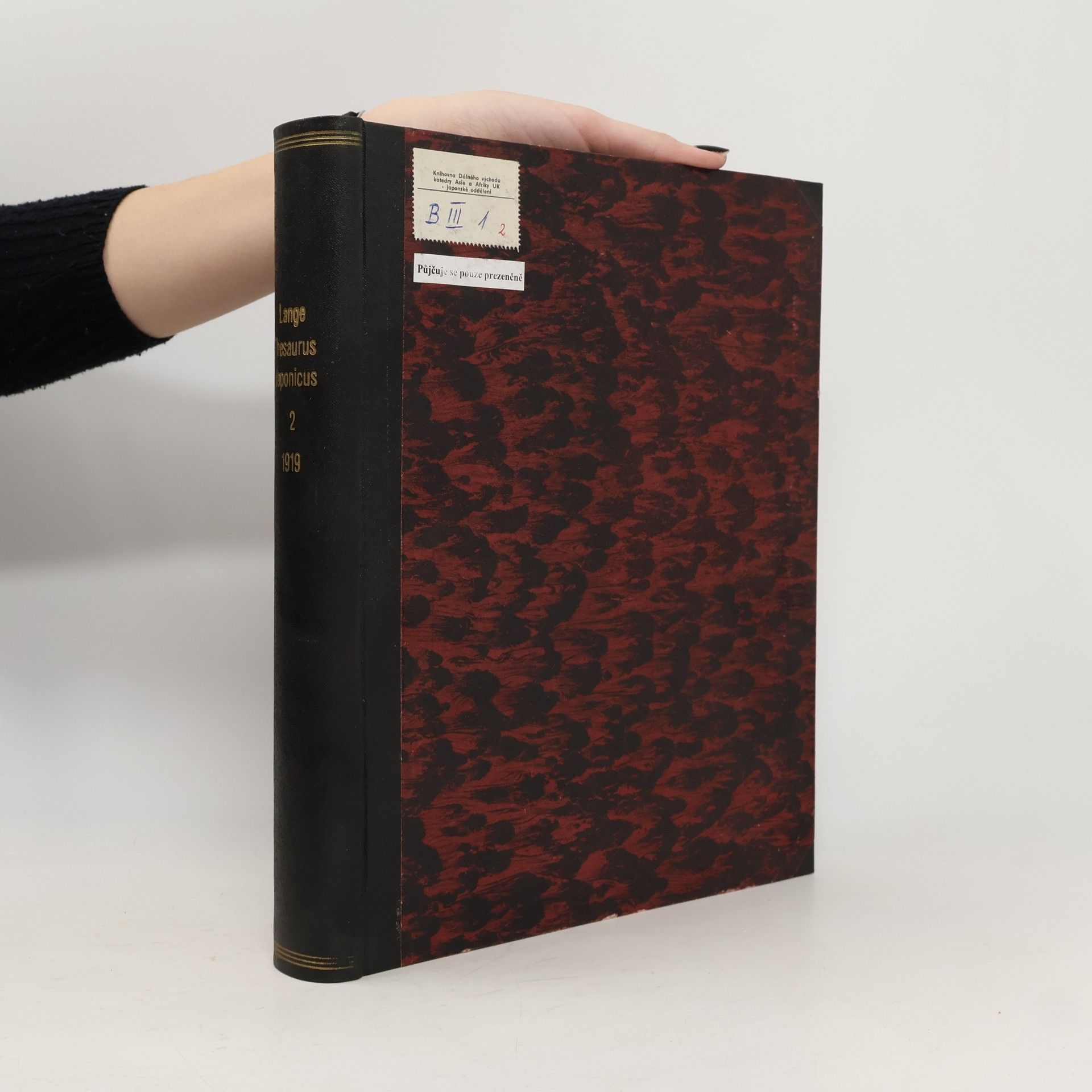 Rudolf Lange Thesaurus Japonica II. Band