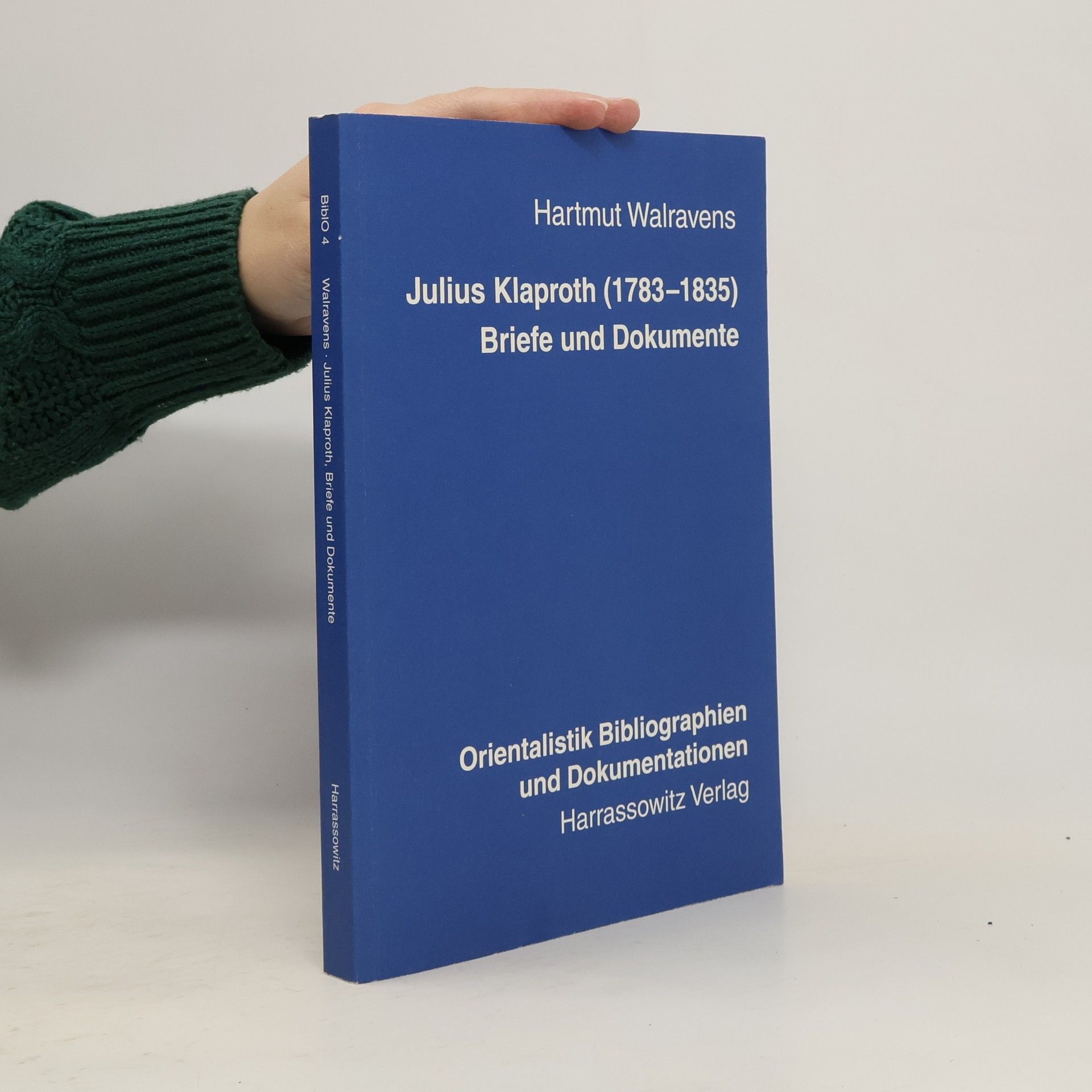 Hartmut Walravens Julius Klaproth (1783-1835)