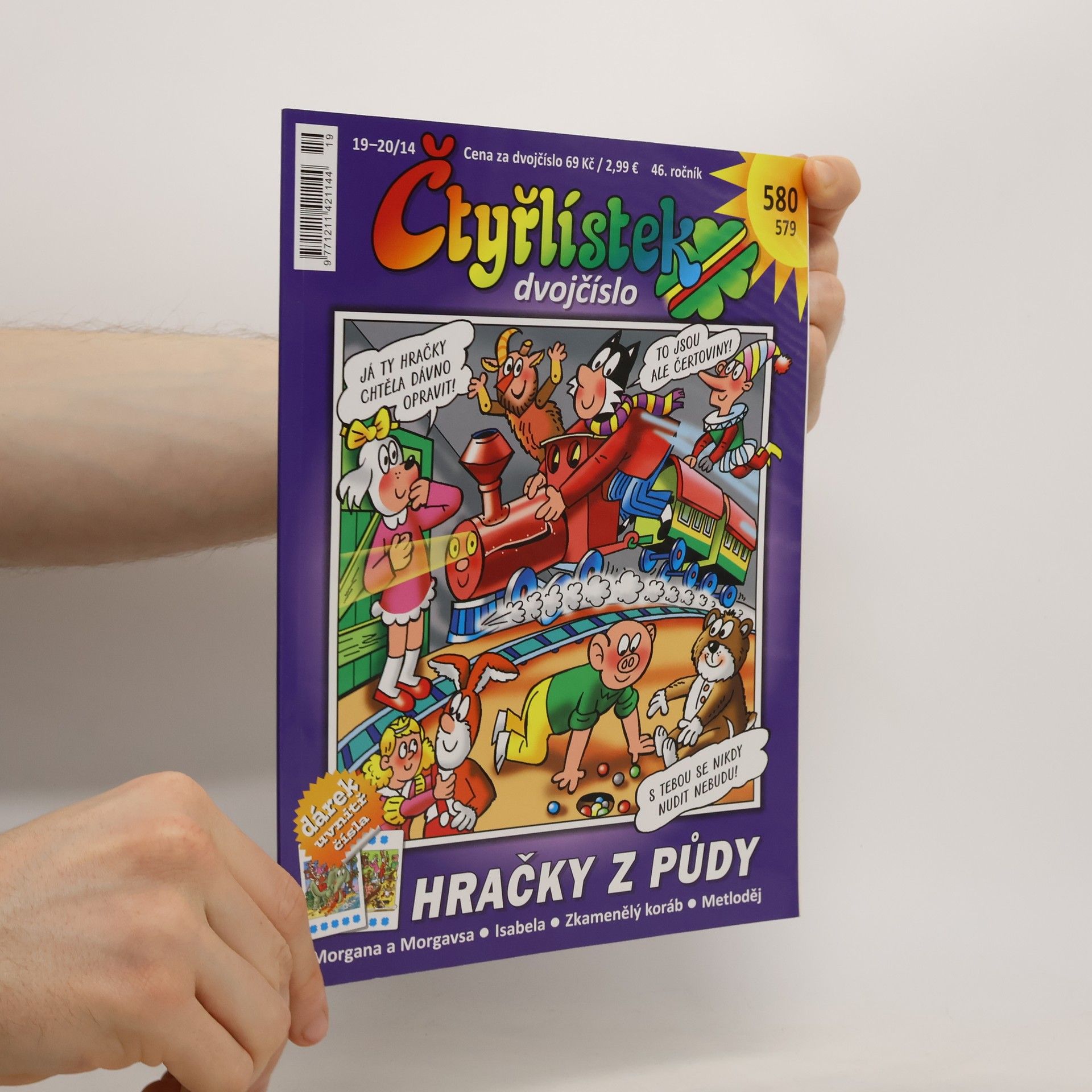 Autores varios Čtyřlístek 579-580. 19-20/2014. Hračky z půdy