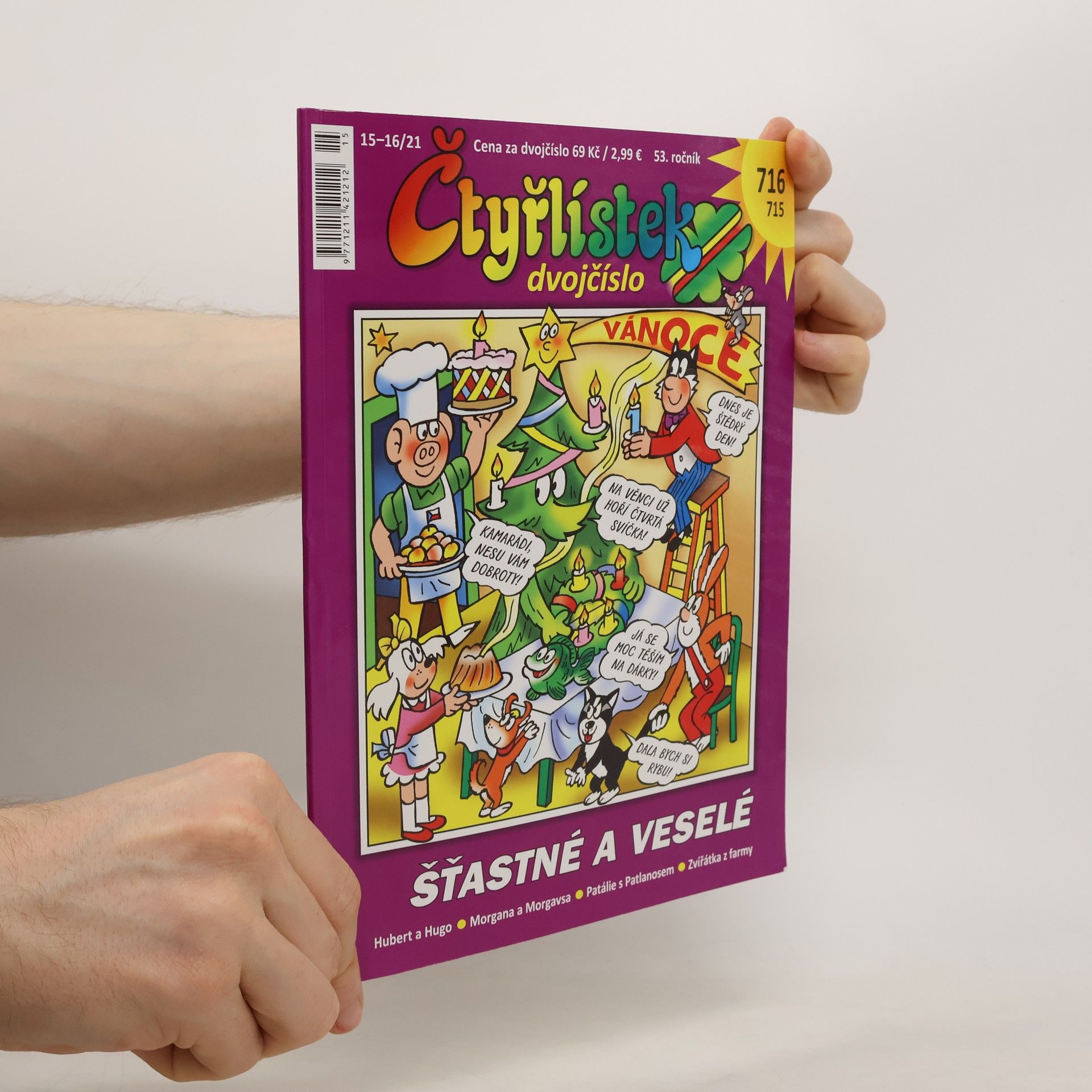 Kolektiv autorů Čtyřlístek 715-716. 15-16/21