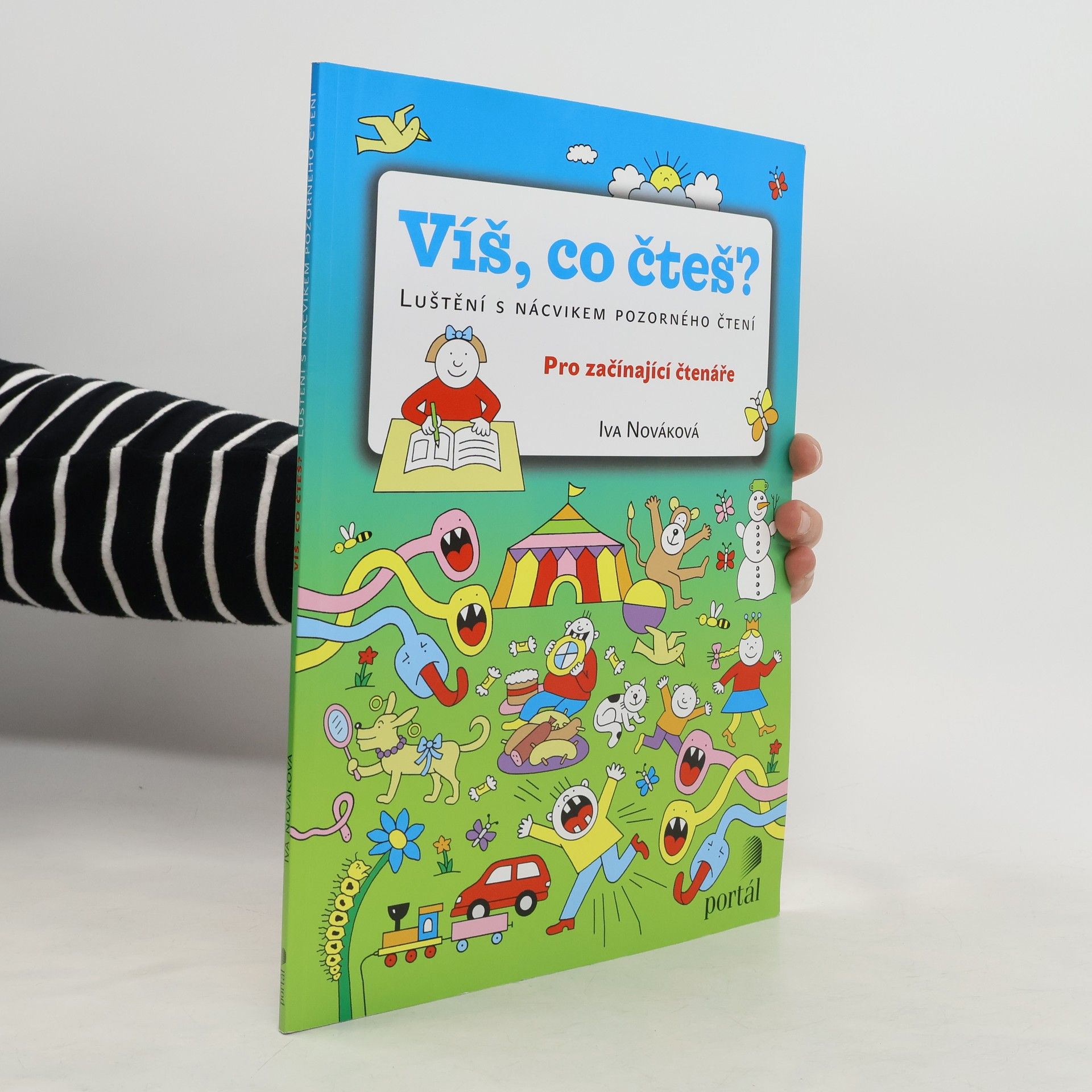 Iva Nováková Víš, co čteš? : luštění s nácvikem pozorného čtení