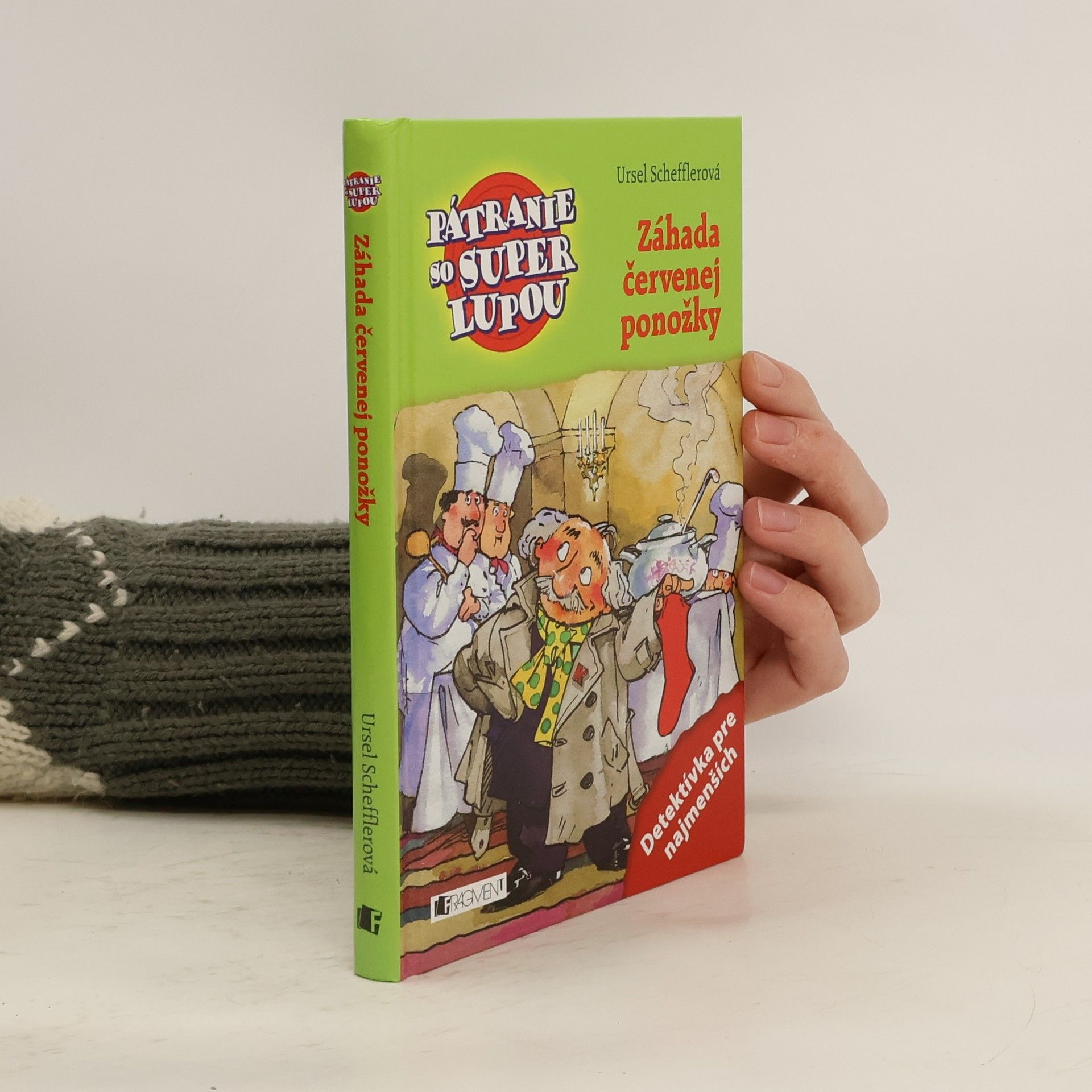 Ursel Scheffler Záhada červenej ponožky