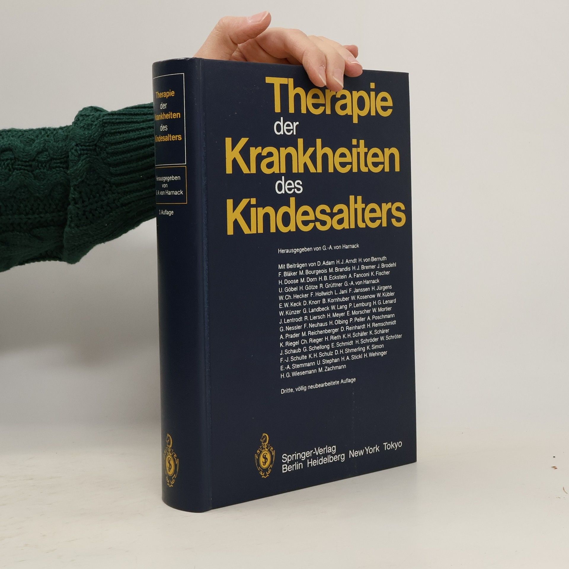 Gustav-Adolf von Harnack Therapie der Krankheiten des Kindesalters