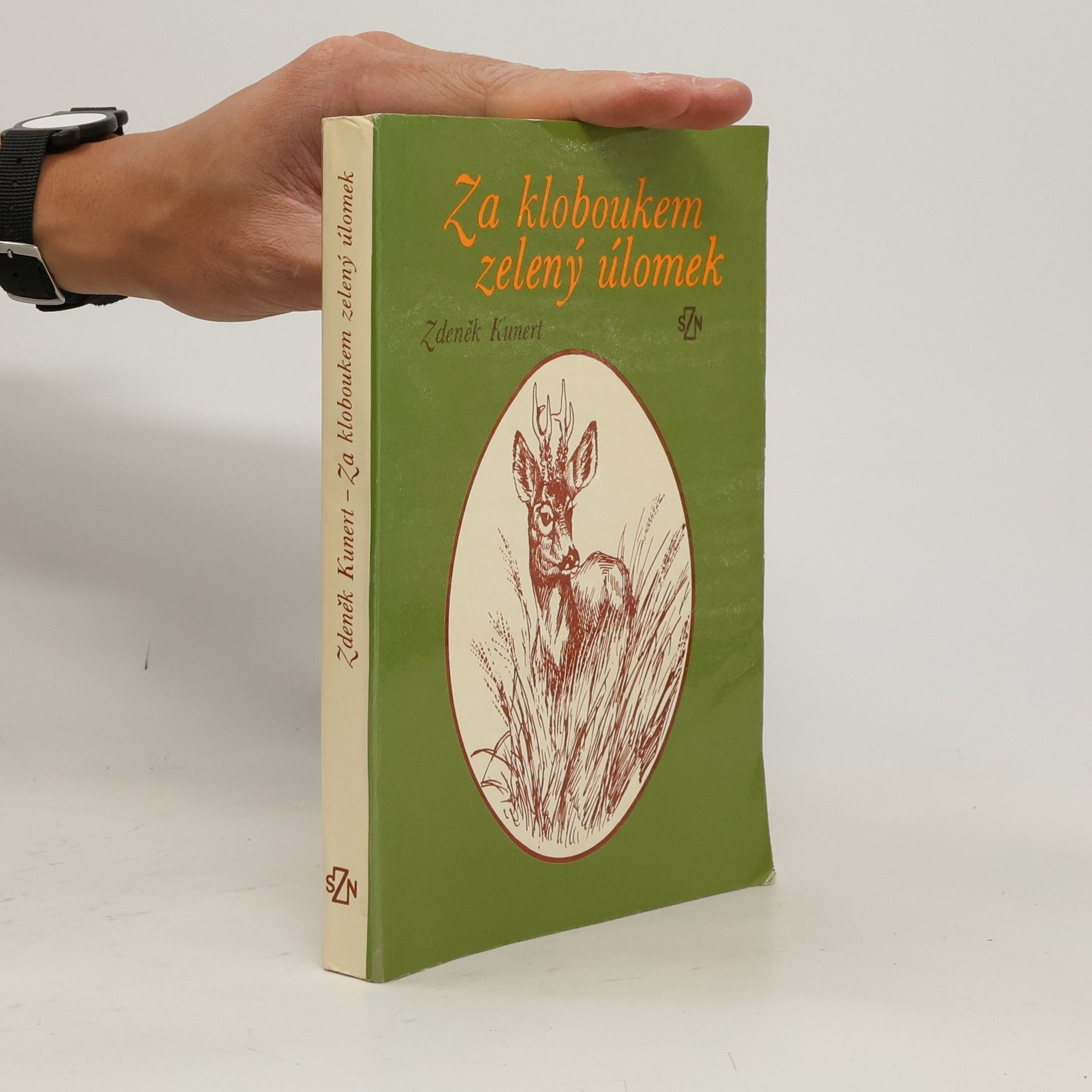 Zdeněk Kunert Za kloboukem zelený úlomek