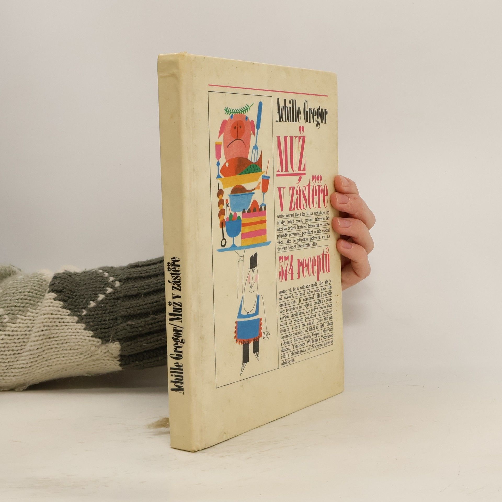 Achille Gregor Muž v zástěře