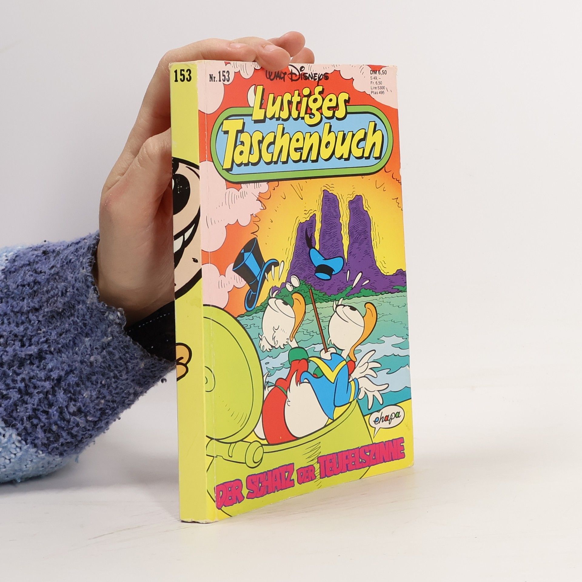 Walt Disney Lustiges Taschenbuch 153. Der Schatz der Teufelszinne