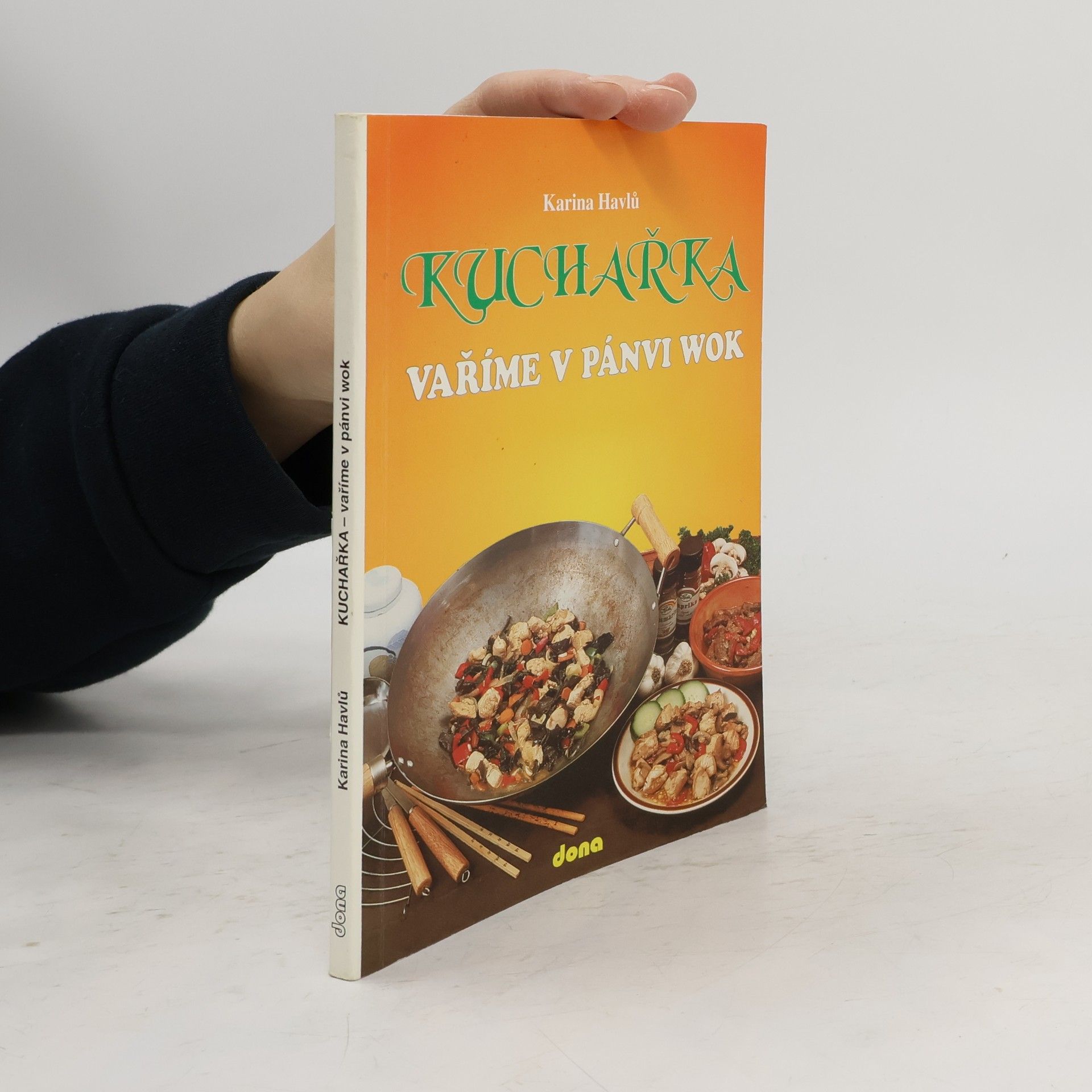 Karina Havlů Kuchařka. Vaříme v pánvi wok