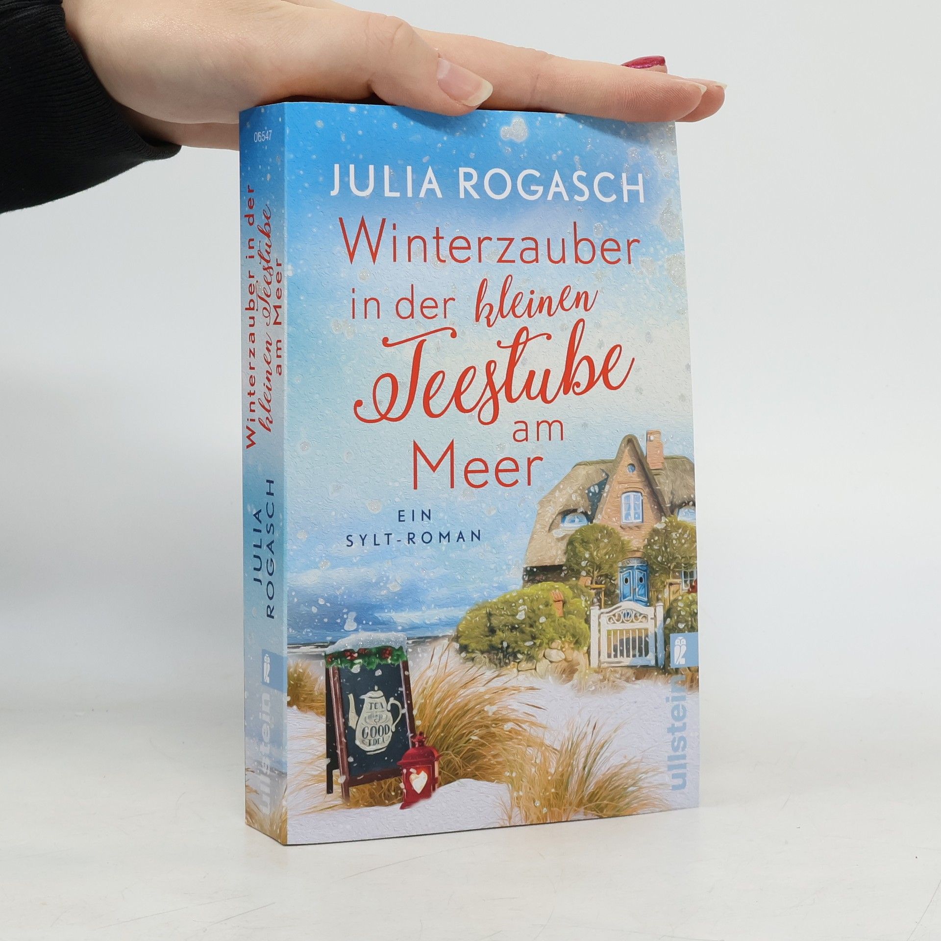 Winterzauber in der kleinen Teestube am Meer